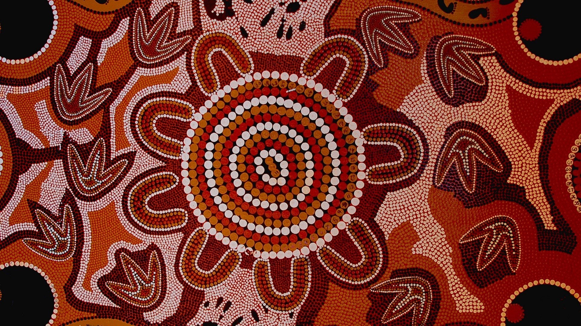 Aboriginal, 1080P, painting, Tribal, Australia, HD Wallpaper