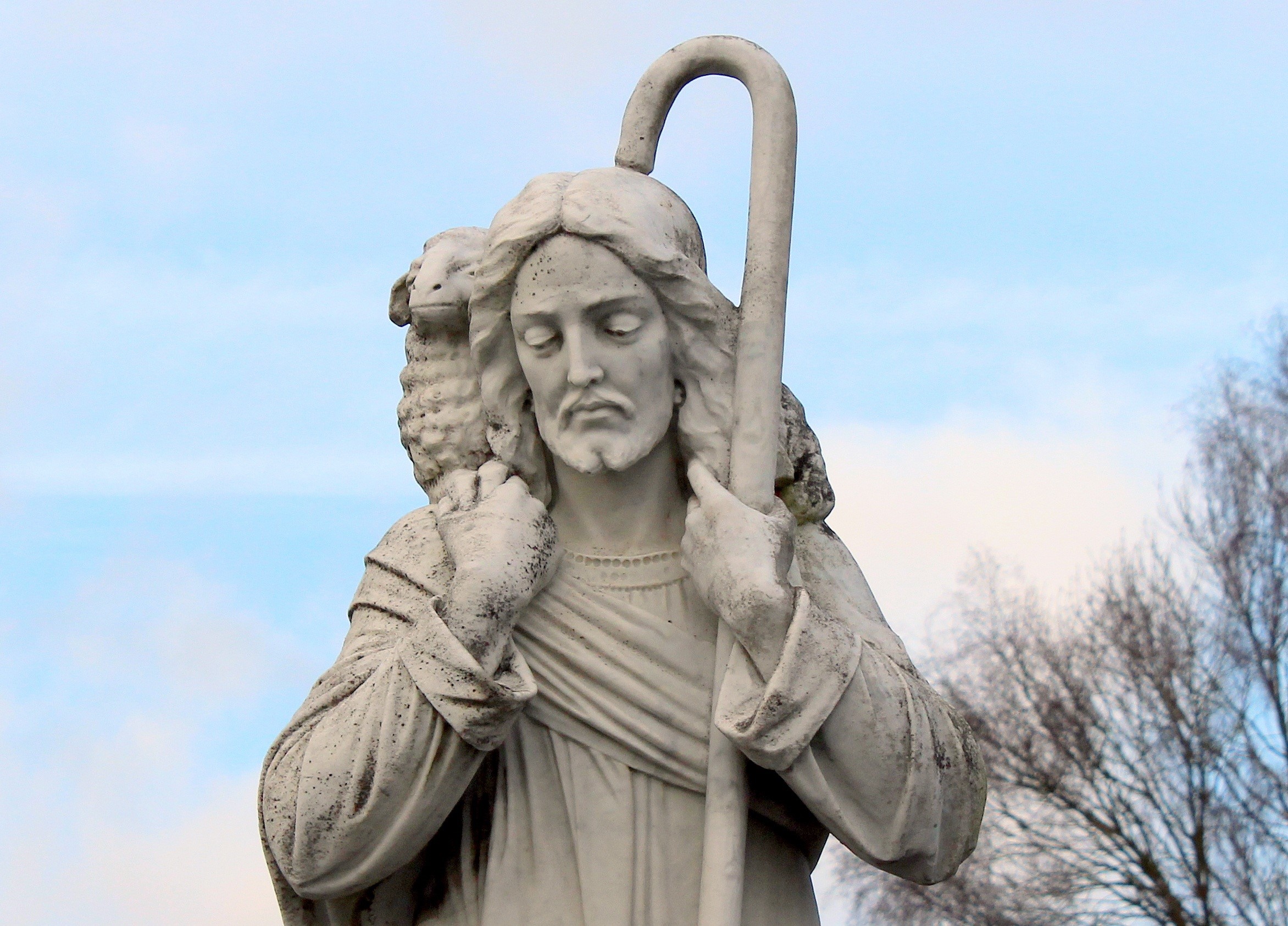 craft, nature, worn, creativity, day, shepherds staff, keep, representation, history, bear, no people, 1080P, sky, famous Place, cemetery, male likeness, HD Wallpaper