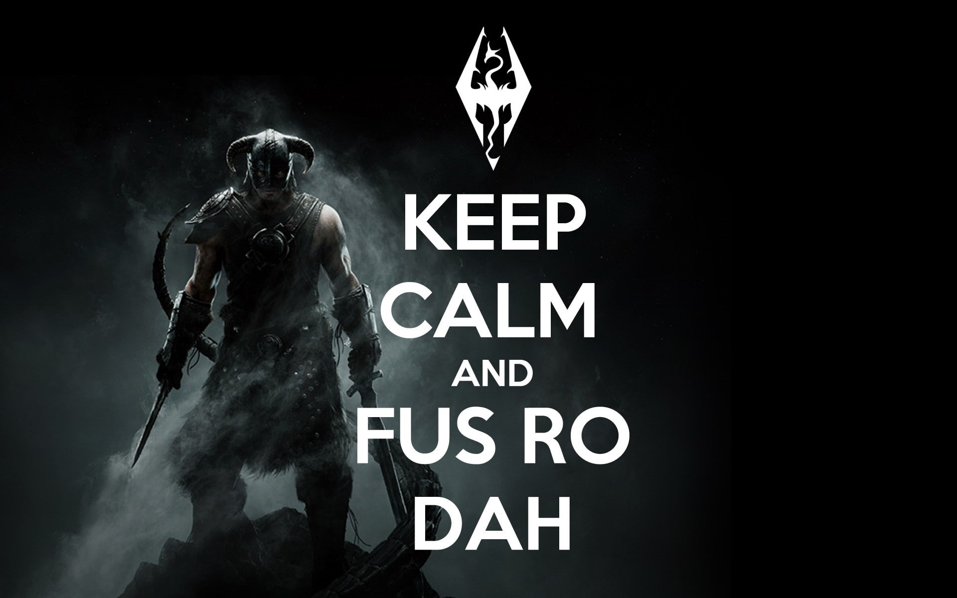 video games, dah, fus, calm, 1080P, scrolls, ro, elder, skyrim, keep, hd, HD Wallpaper