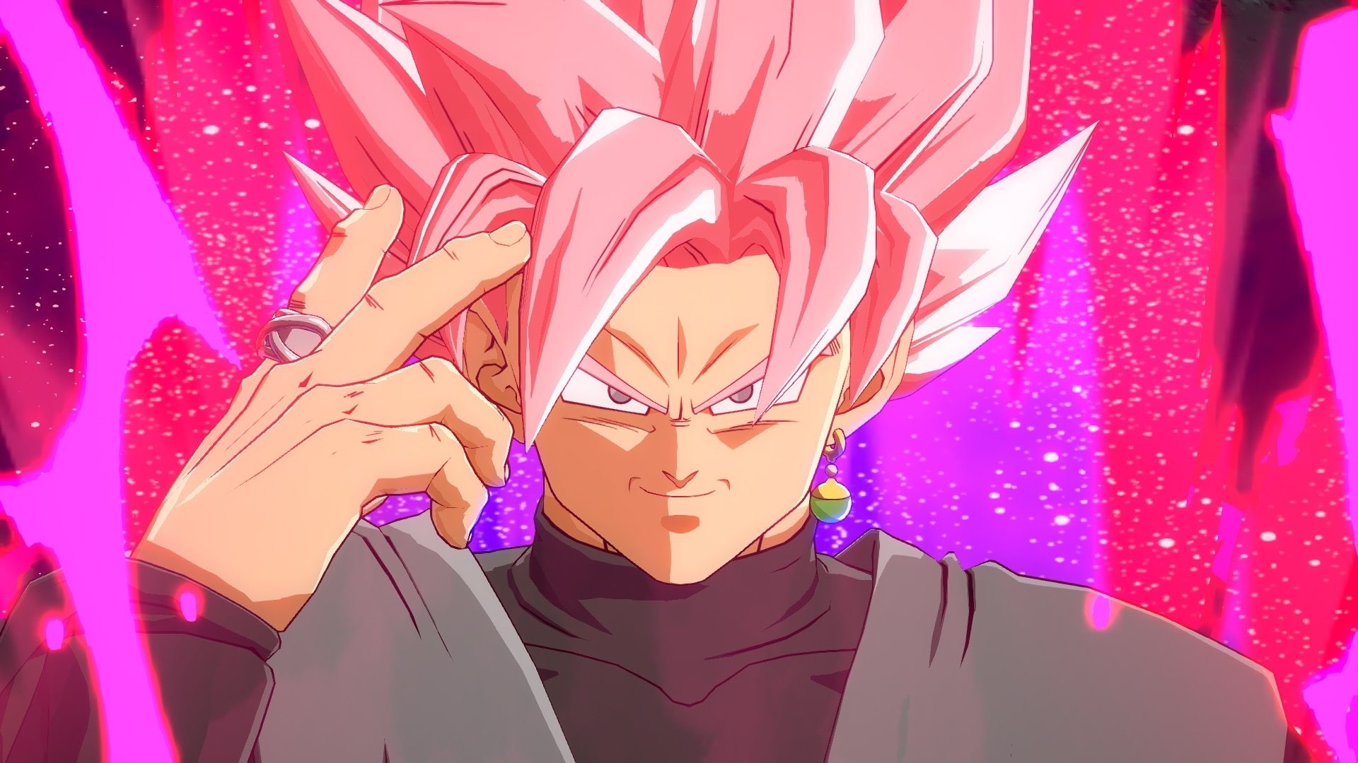 1080P, Black (Dragon Ball), Dragon Ball FighterZ, Super Saiyan Rosé, Dragon Ball, HD Wallpaper