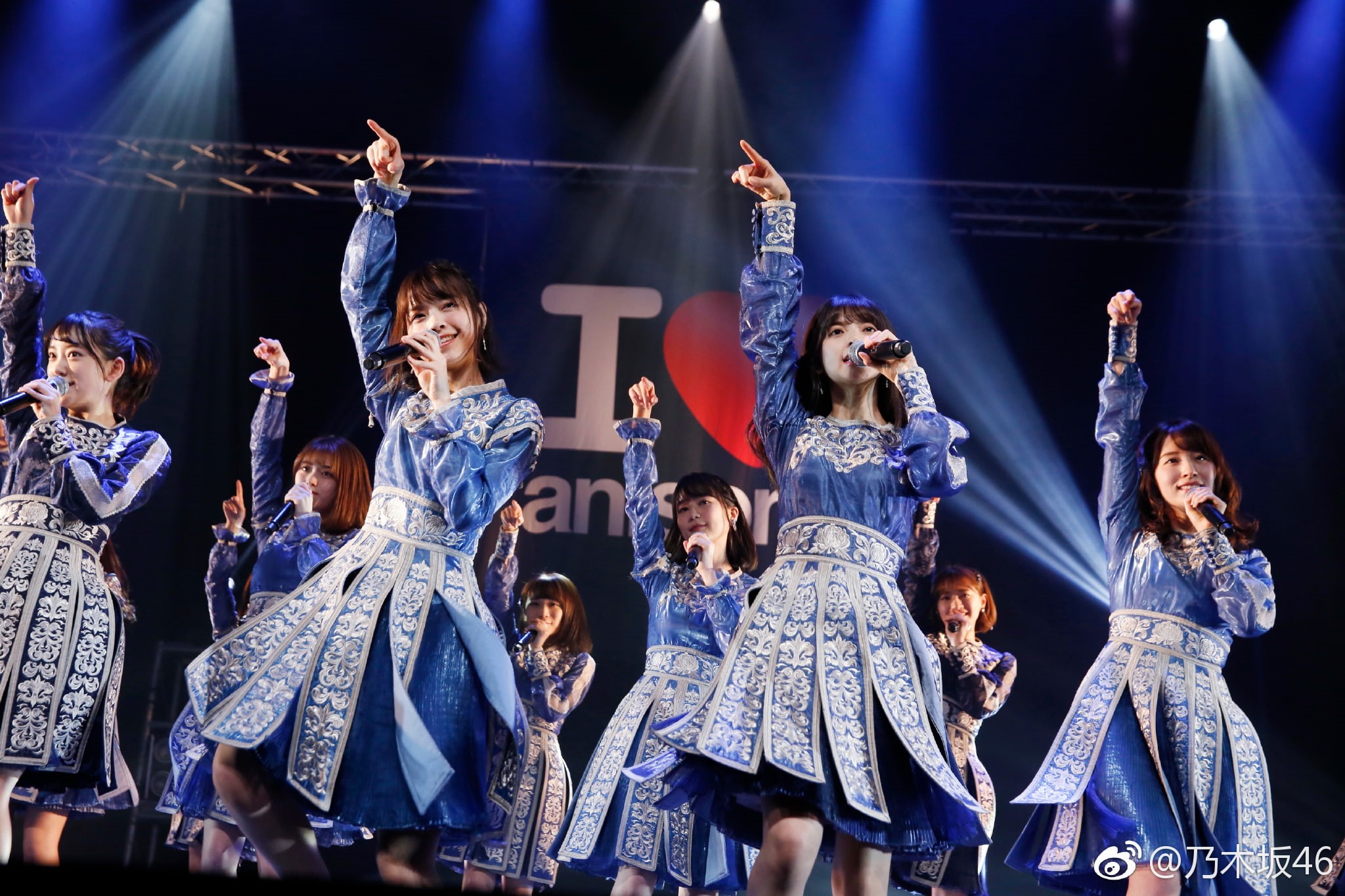 Asian, adult, dancing, performance, Nogizaka46, stage, group of people, enjoyment, young women, large group of people, human arm, arts culture and entertainment, HD Wallpaper