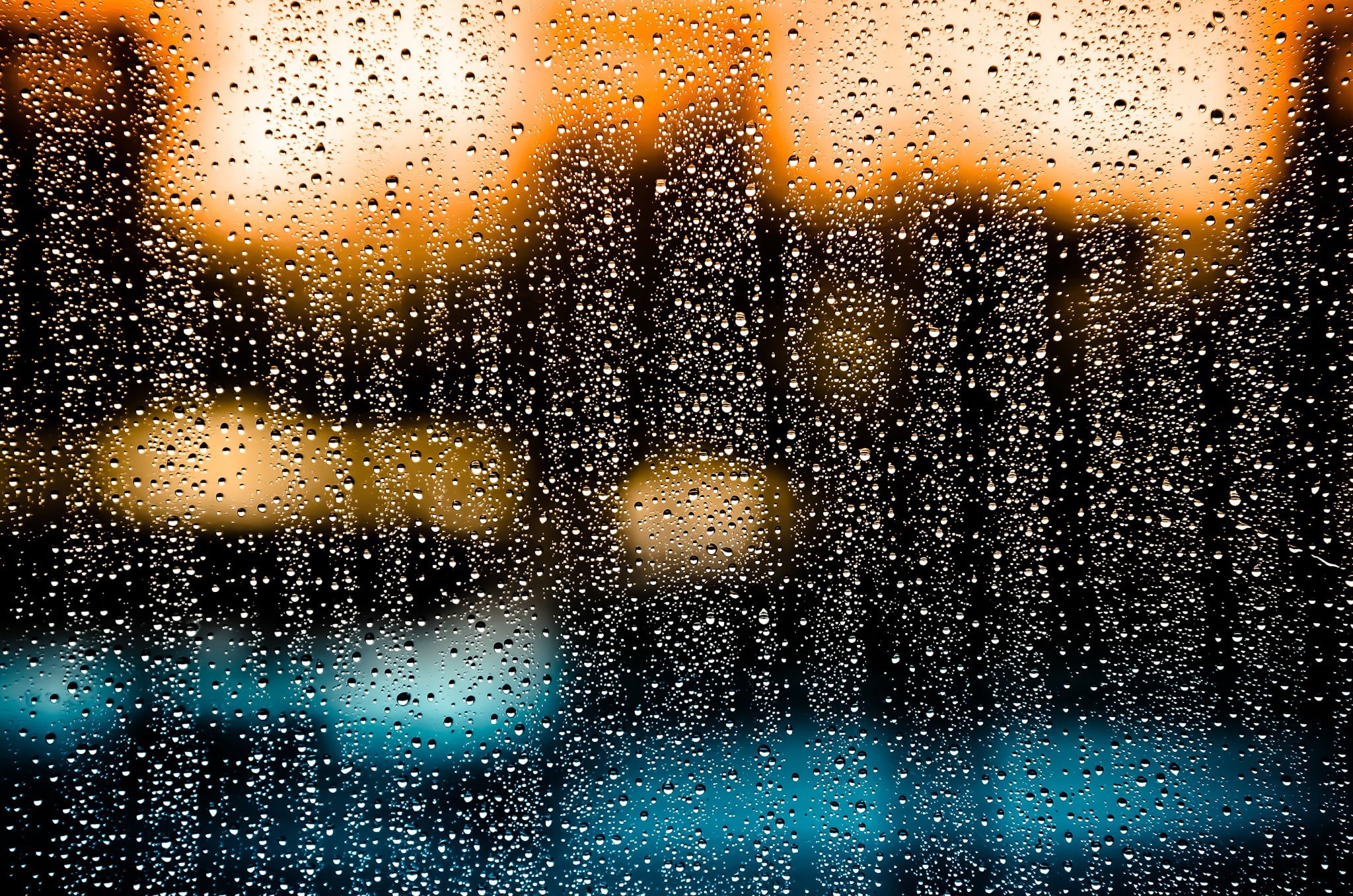 glass, window, no people, glass - material, close-up, illuminated, bracelet, black, water on glass, rainy season, wet, brown, backgrounds, indoors, nature, HD Wallpaper