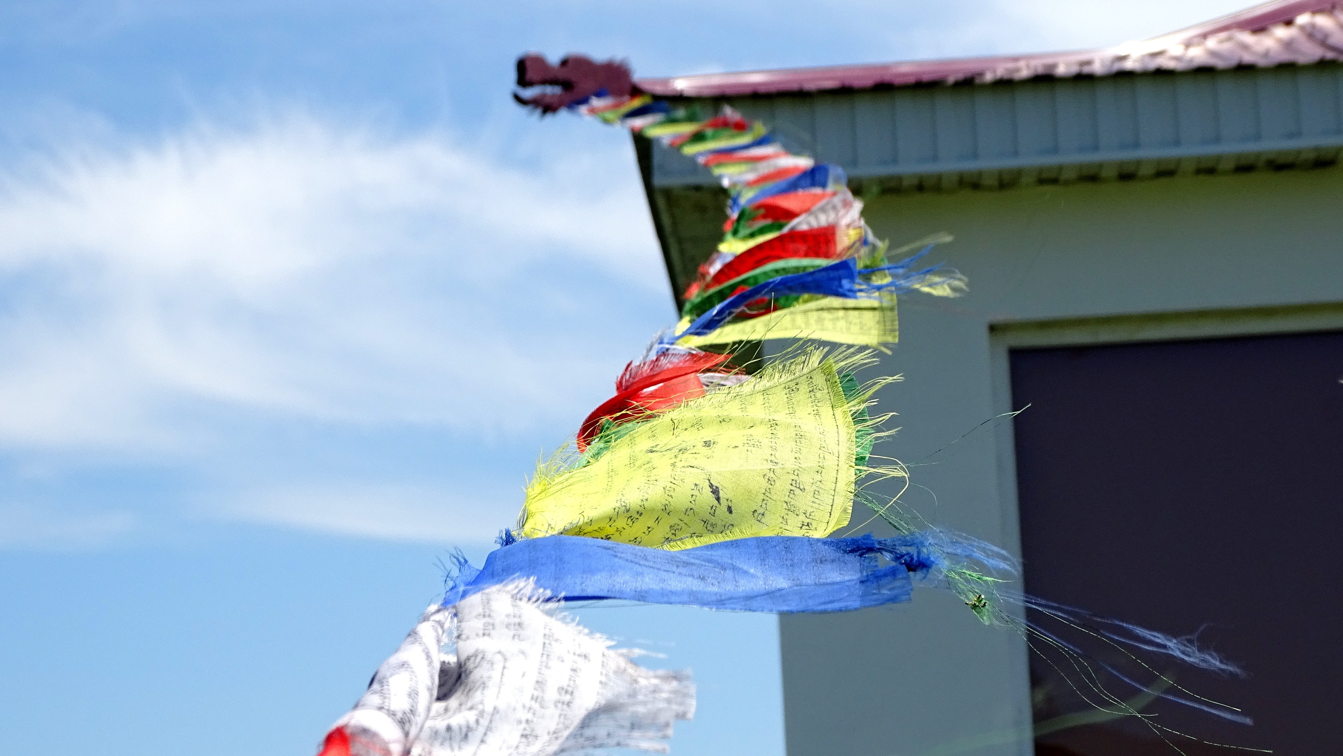 wind, no people, cloud - sky, flags, environment, focus on foreground, festival, 5K, low angle view, traditional festival, sky, hanging, outdoors, celebration, HD Wallpaper