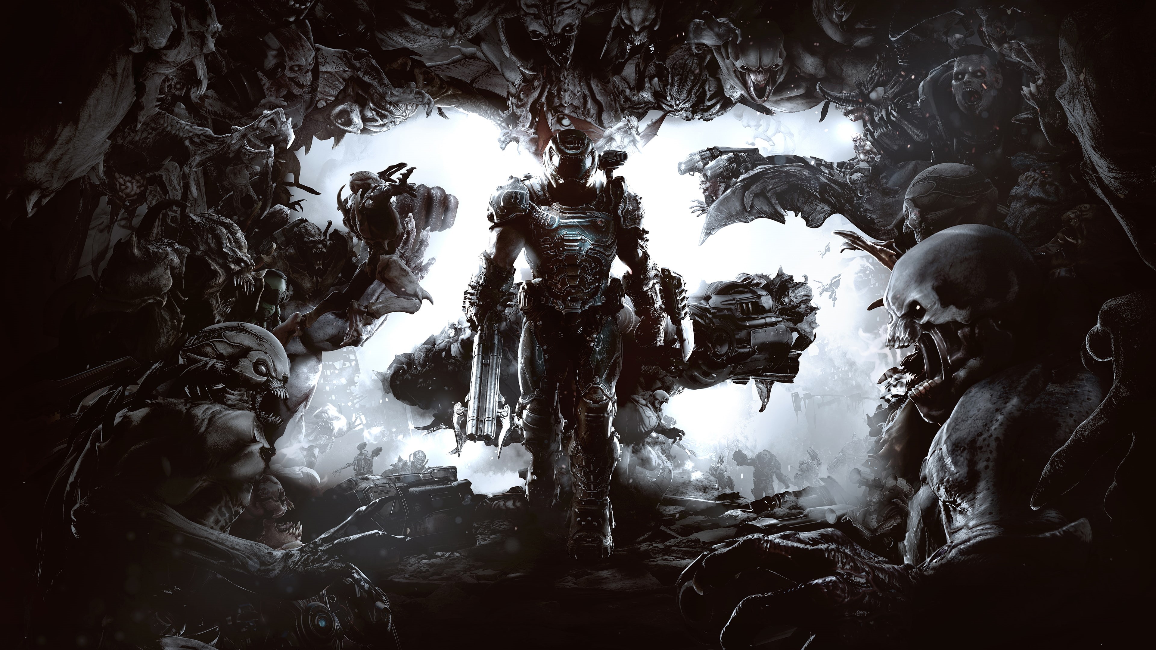 Video Game, Doom (2016), 4K, Doom, HD Wallpaper