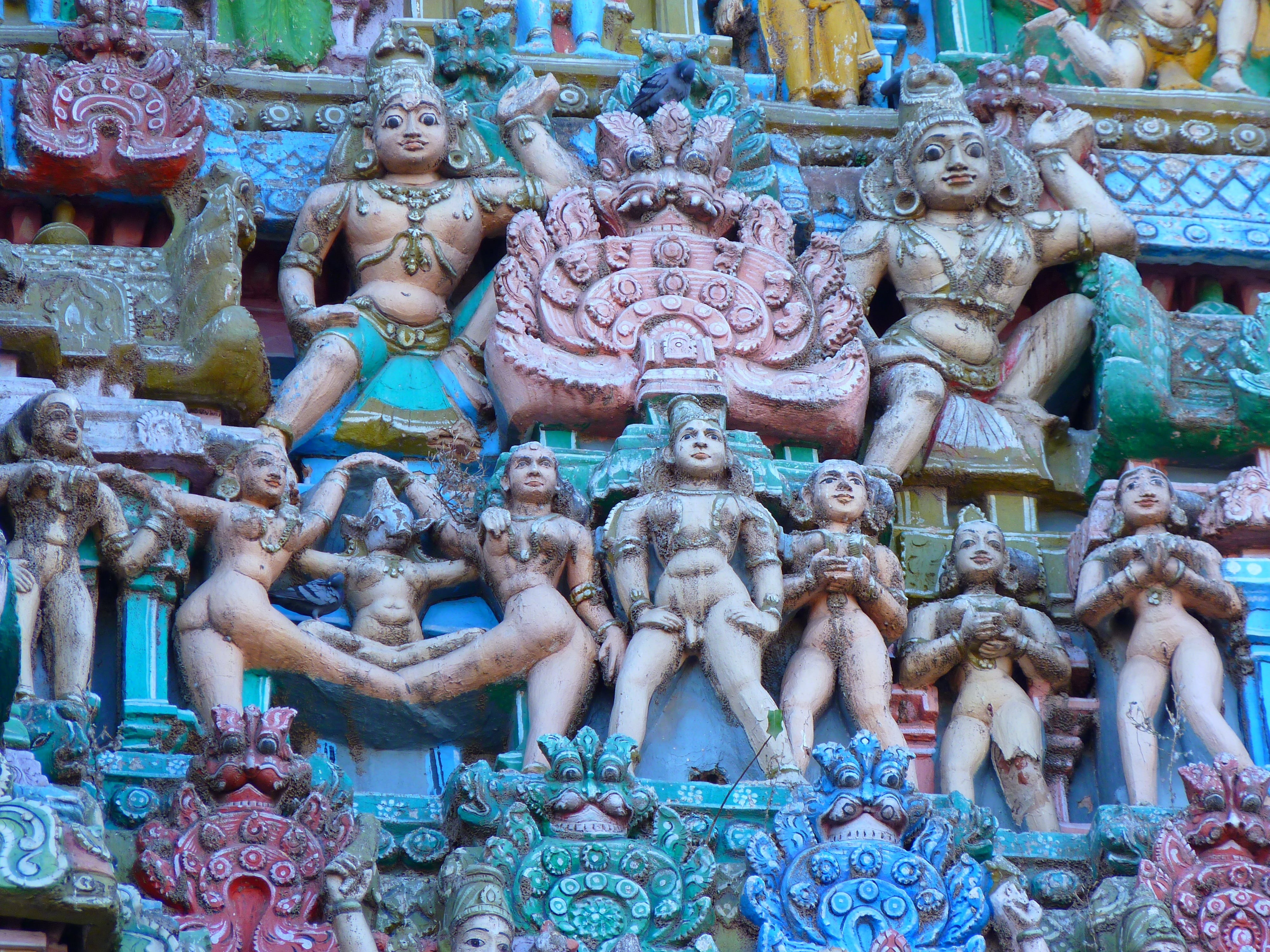 built structure, belief, no people, 4K, spirituality, statue, art and craft, craft, sculpture, building, human representation, place of worship, architecture, HD Wallpaper