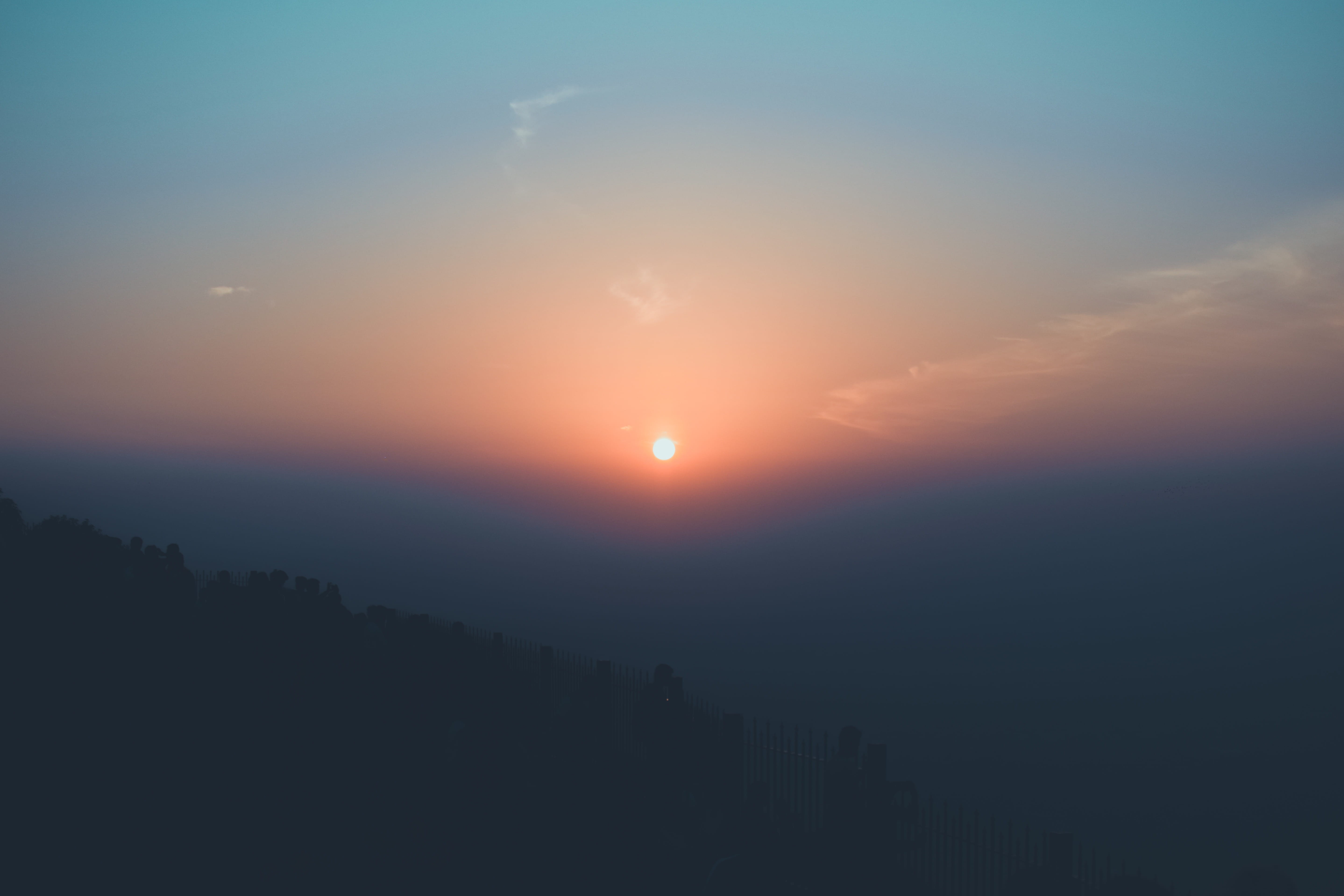 sky, golden, india, kodgibail, sun, landscape, no people, scenics - nature, exploration, red sky, idyllic, beauty, cloud - sky, hour, beauty in nature, HD Wallpaper