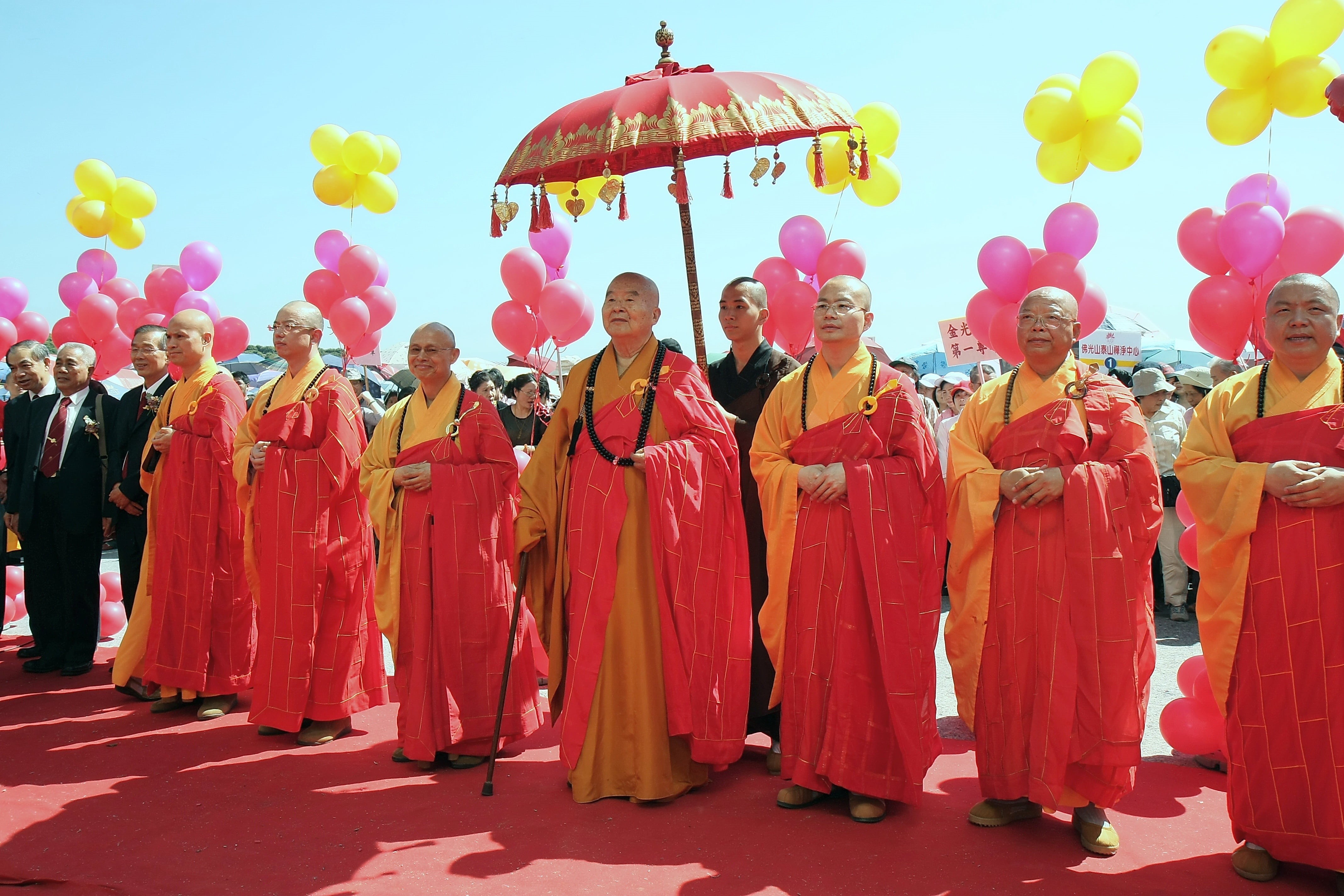 4K, happiness, group of people, togetherness, celebration, men, clifford, adult, buddhism, females, males, crowd, girls, day, women, master hsing yun, HD Wallpaper