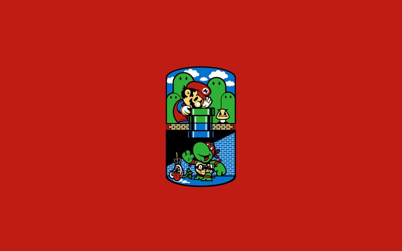 720P, nintendo, video games, teenage, hd, raphael, mario, mutant, turtles, ninja, red, HD Wallpaper