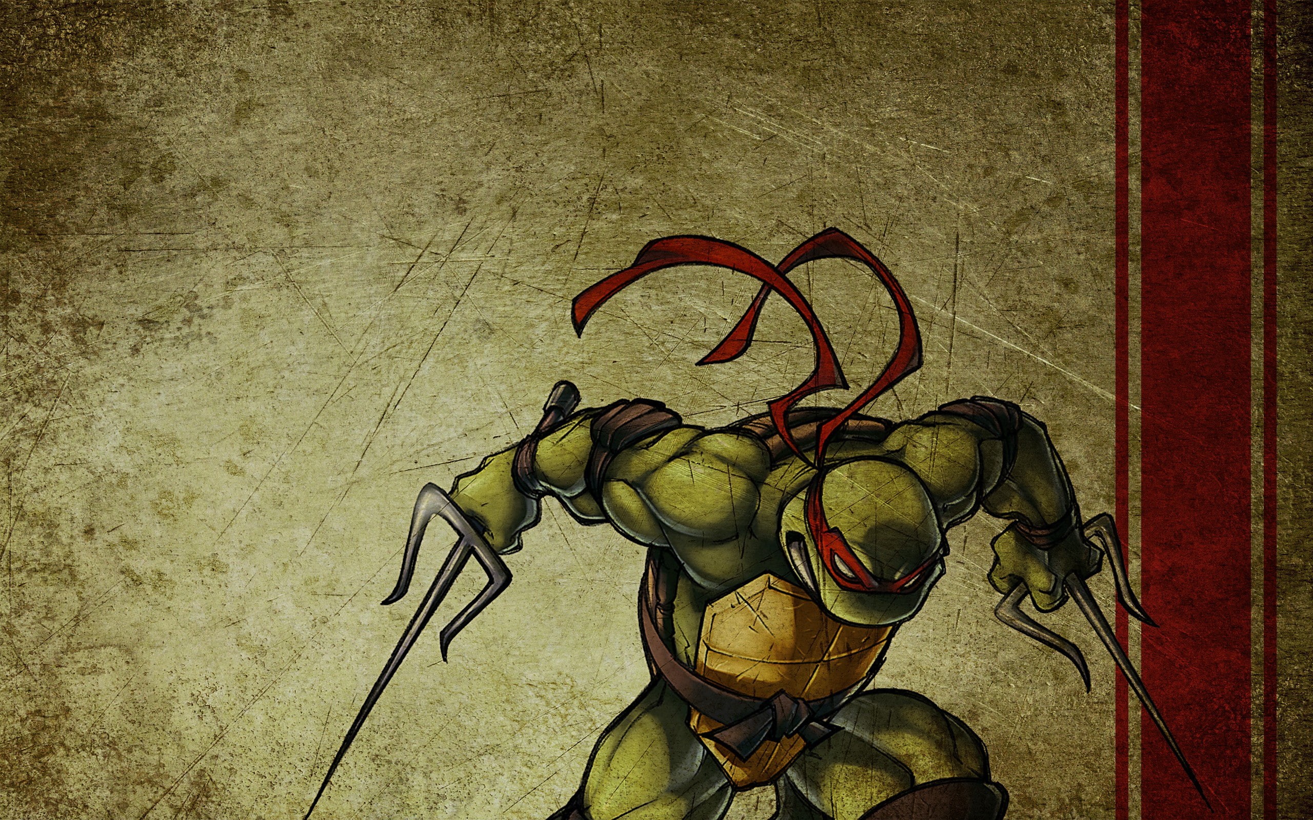 Teenage Mutant Ninja Turtles, Raphael, 2K, HD Wallpaper