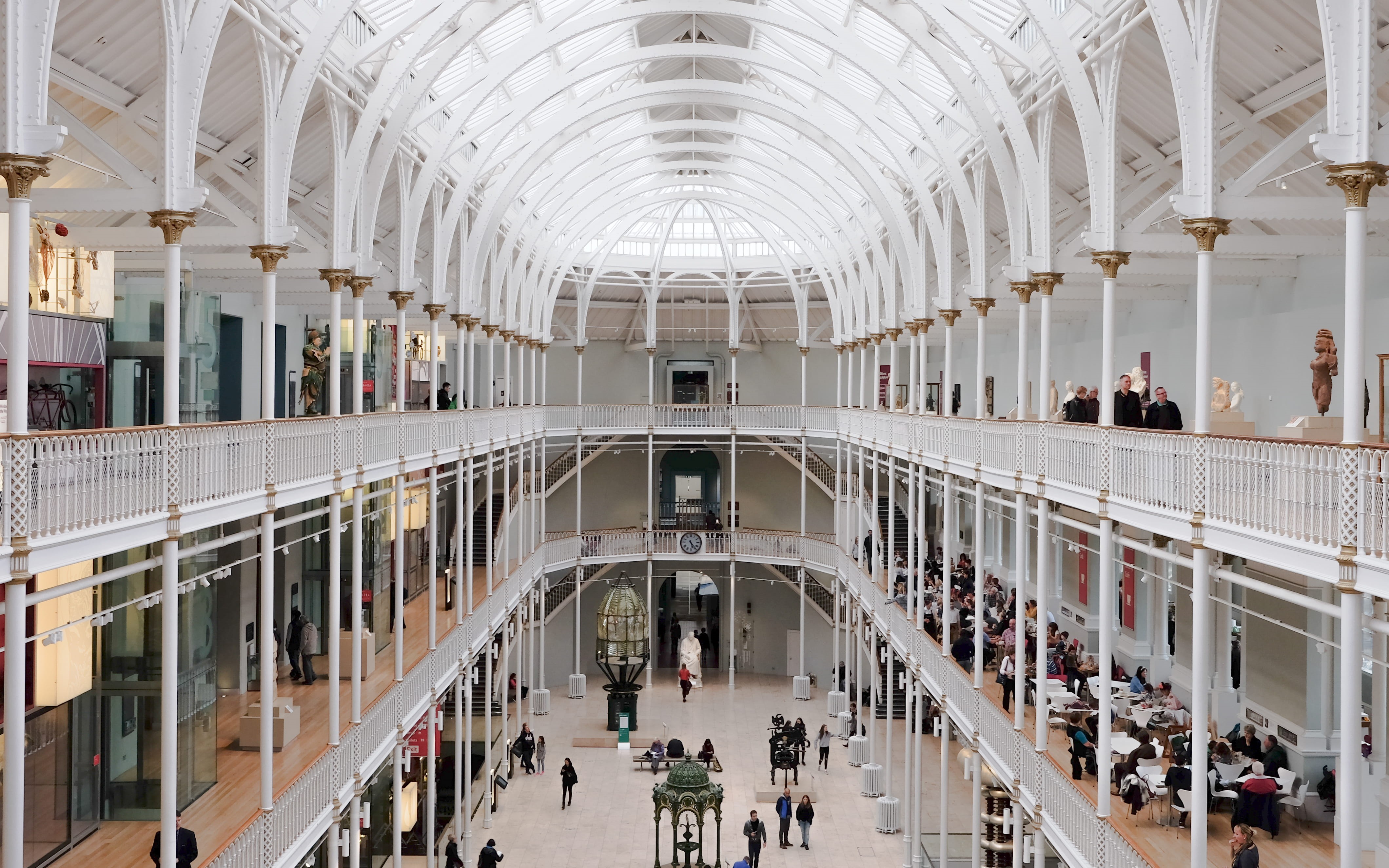 day, shopping mall, travel, arch, lifestyles, crowd, modern, ceiling, adult, building, arcade, inside, dome, 4K, architectural column, group, people, group of people, HD Wallpaper