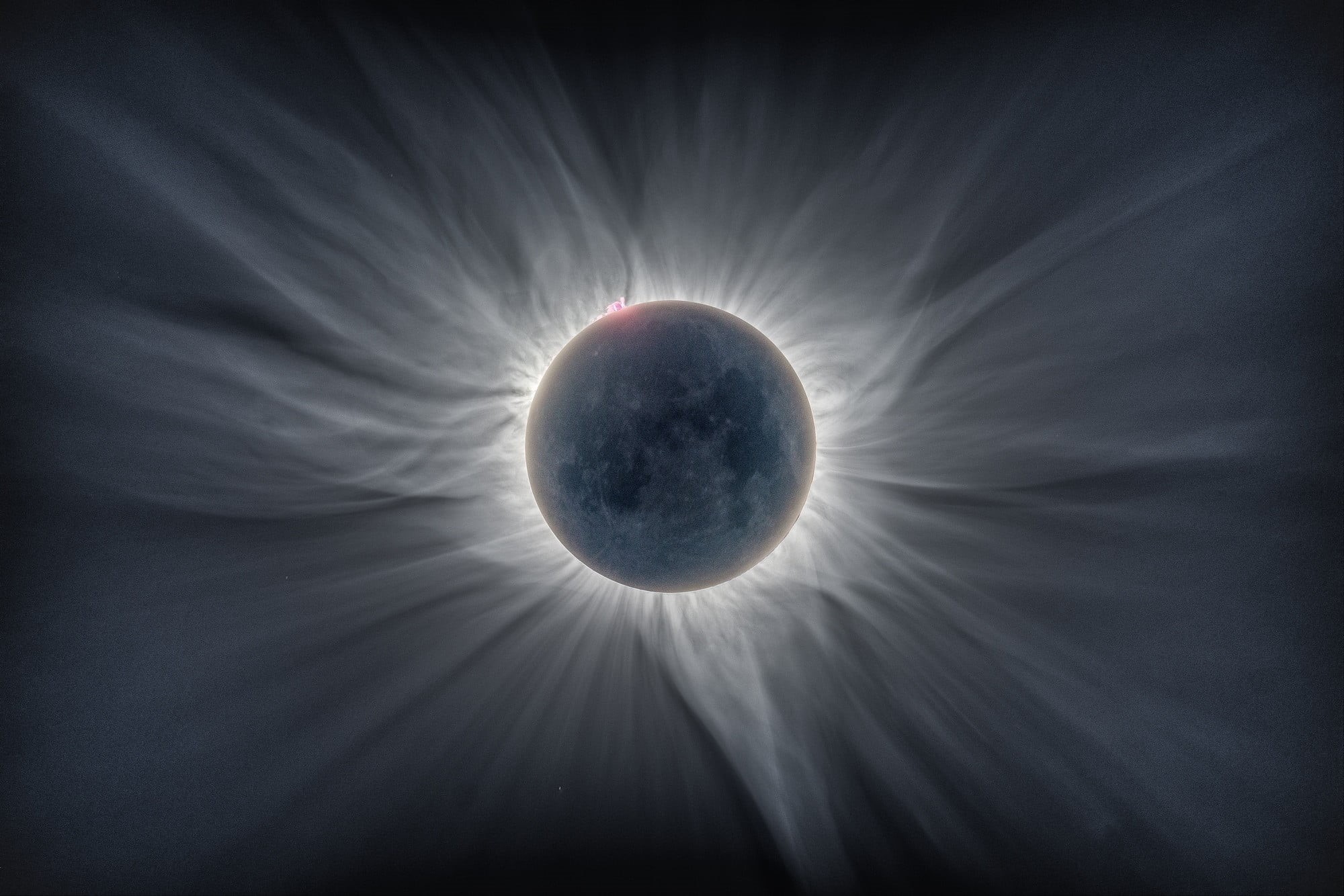 Sun, digital, bright, black, 1080P, eclipse, full, photography, sunlight, moon, sky, orbiting, science, shape, white, black color, nature, glowing, HD Wallpaper