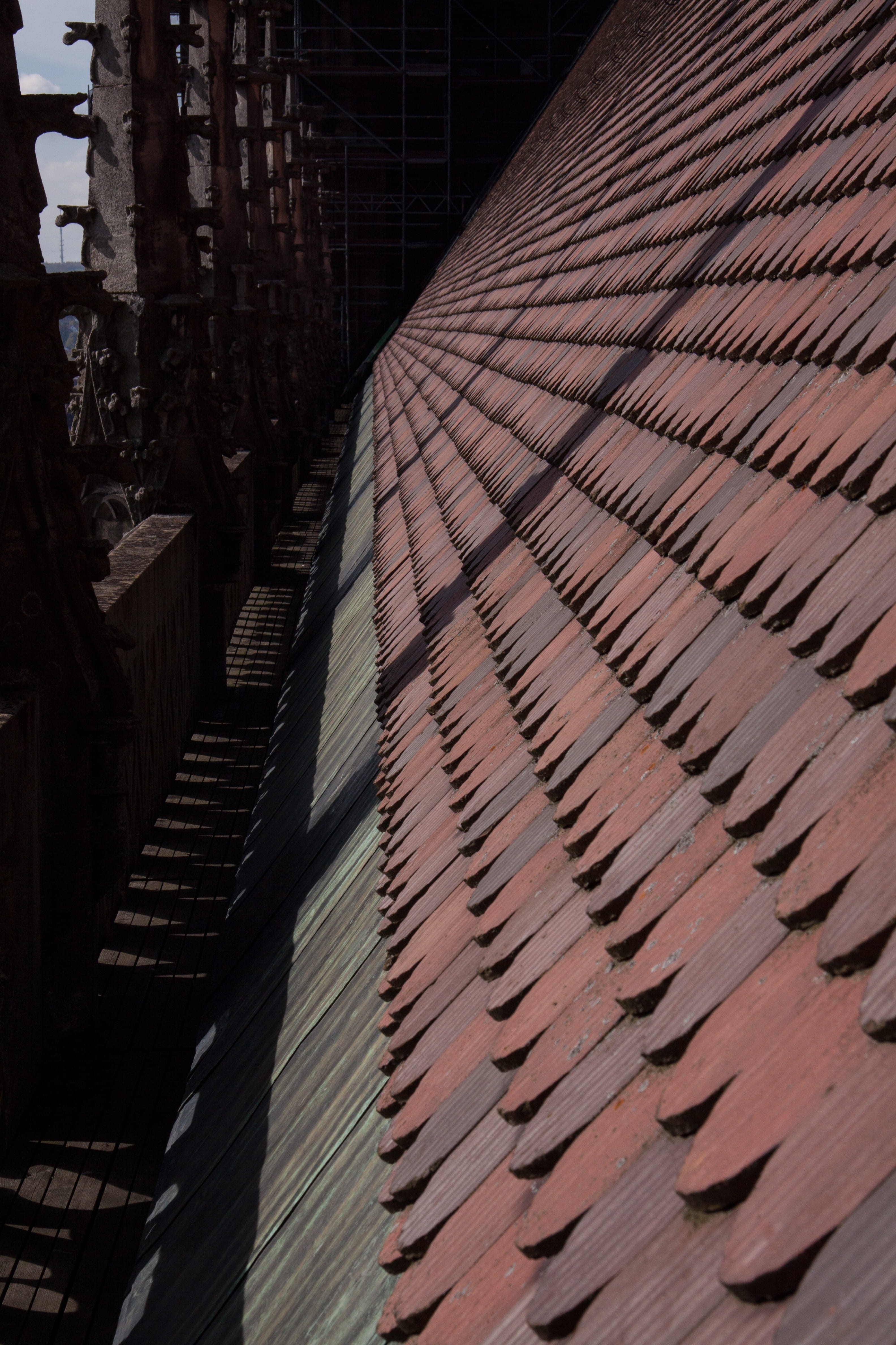 münster, skyscraper, architecture, no people, building exterior, ulm cathedral, roof tile, building, gothic, travel destinations, office building exterior, Phone HD Wallpaper
