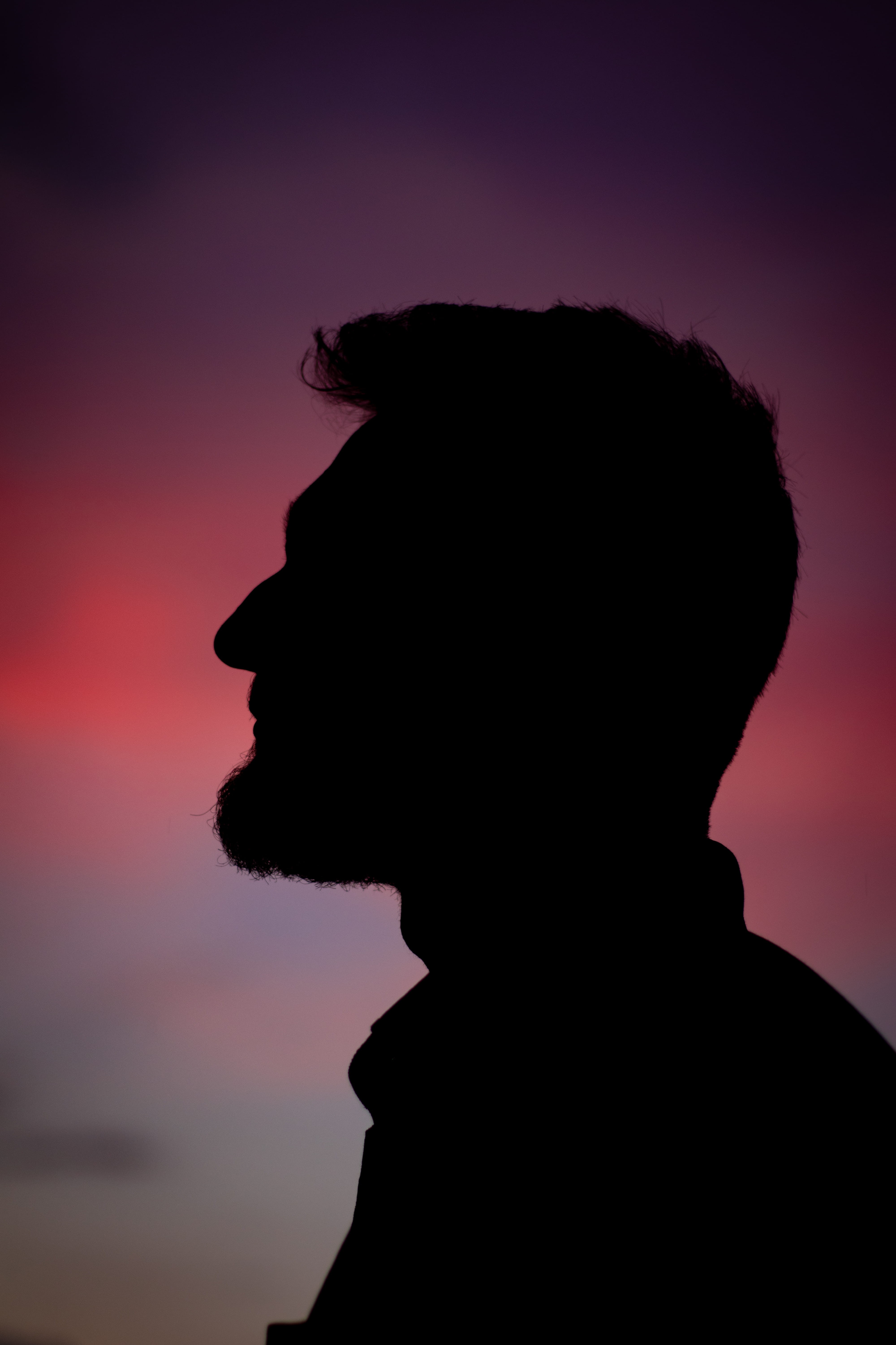 human, sunset, profile view, fire, 5K, young adult, portrait, turkey, person, street, adult, close-up, worship, videography, photography, man, side view, Phone HD Wallpaper