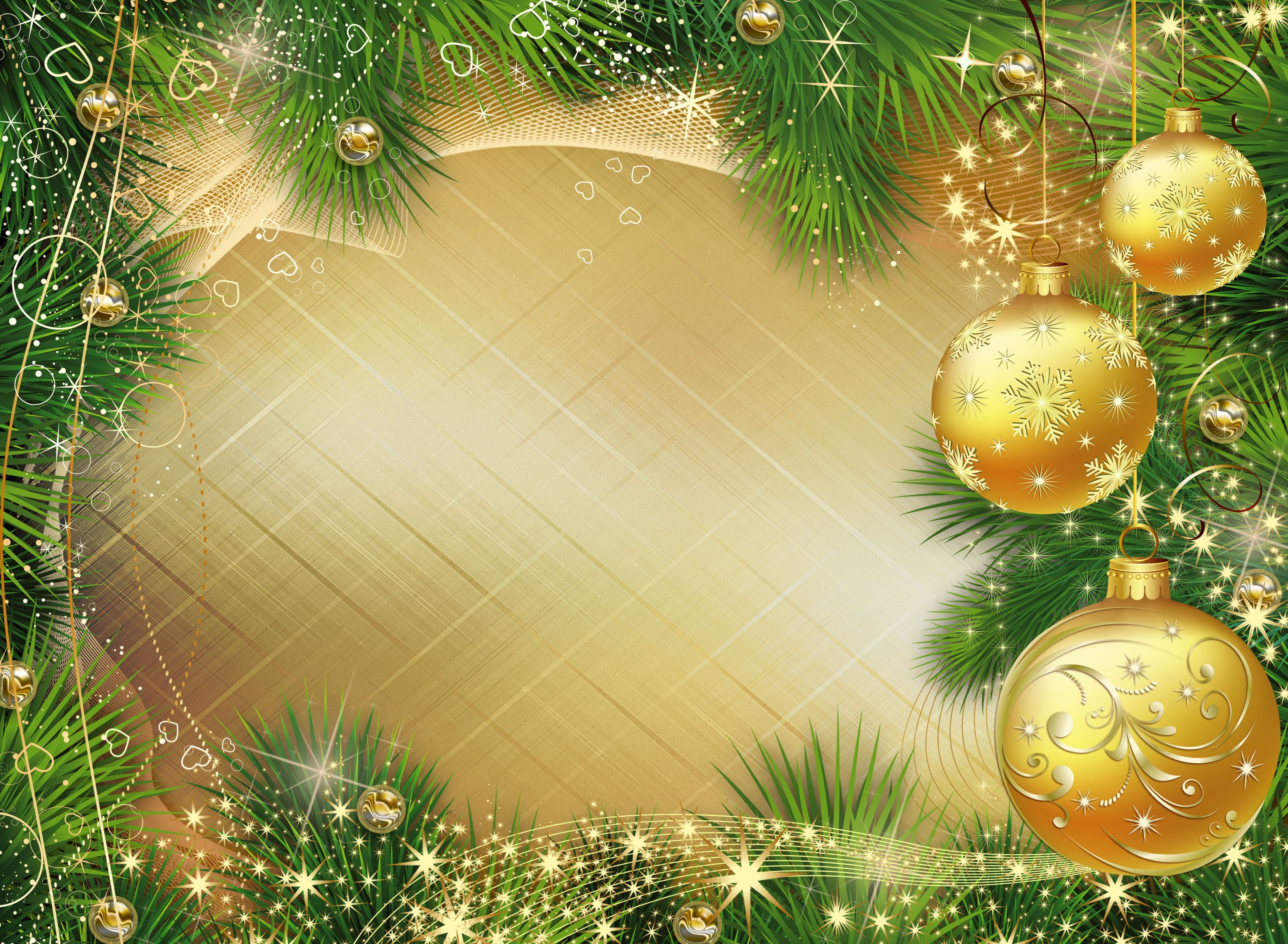 snow, balls, cultures, snowflake, hanging, nature, abstract, outdoors, humor, backgrounds, ornate, christmas lights, gift, plant, decor, digital composite, HD Wallpaper