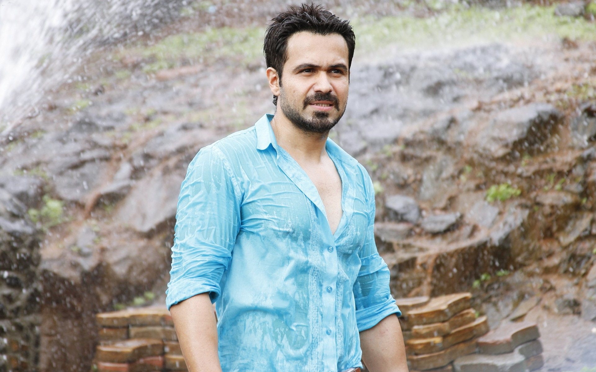 shirt, wet, hashmi, natwarlal, 1080P, emraan, raja, photoshoot, HD Wallpaper