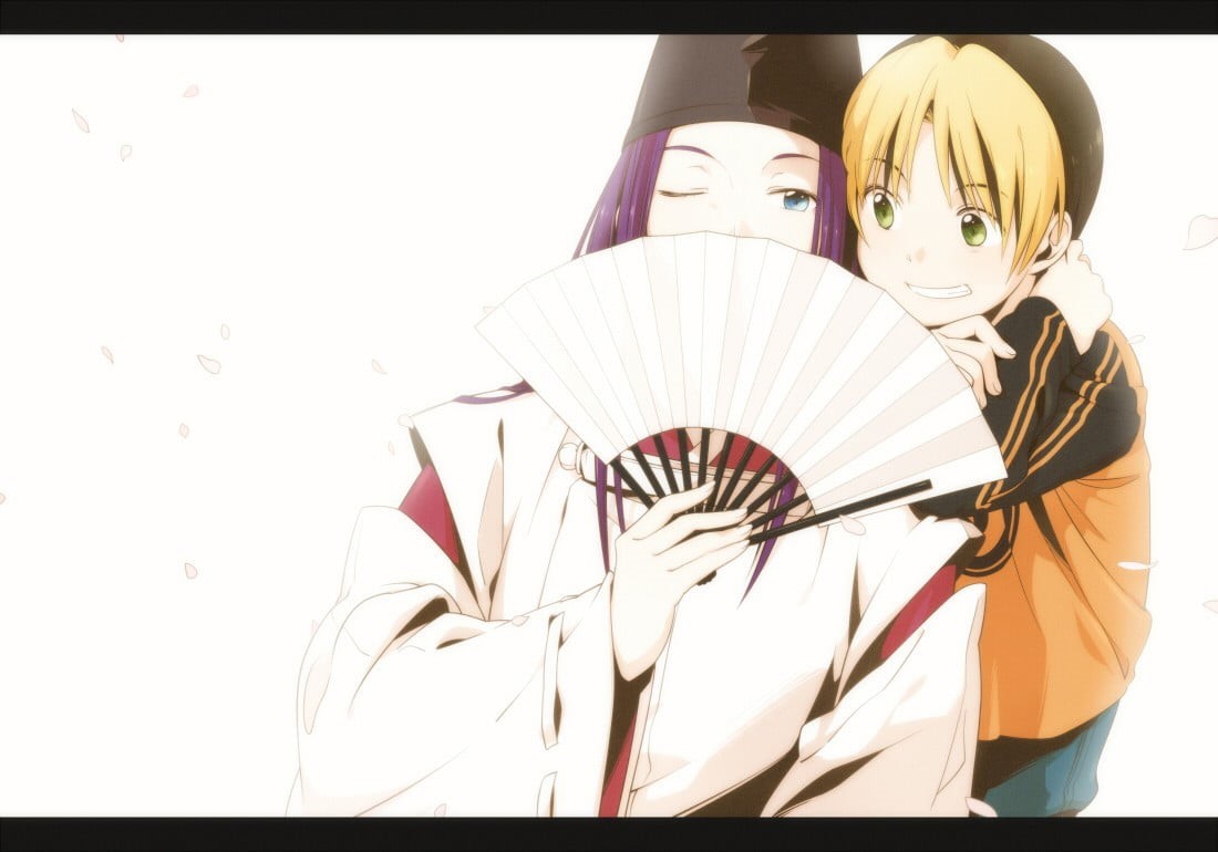 indoors, human representation, nature, representation, low angle view, creativity, 480P, transfer print, Shindou Hikaru, Fujiwara no Sai , celebration, HD Wallpaper