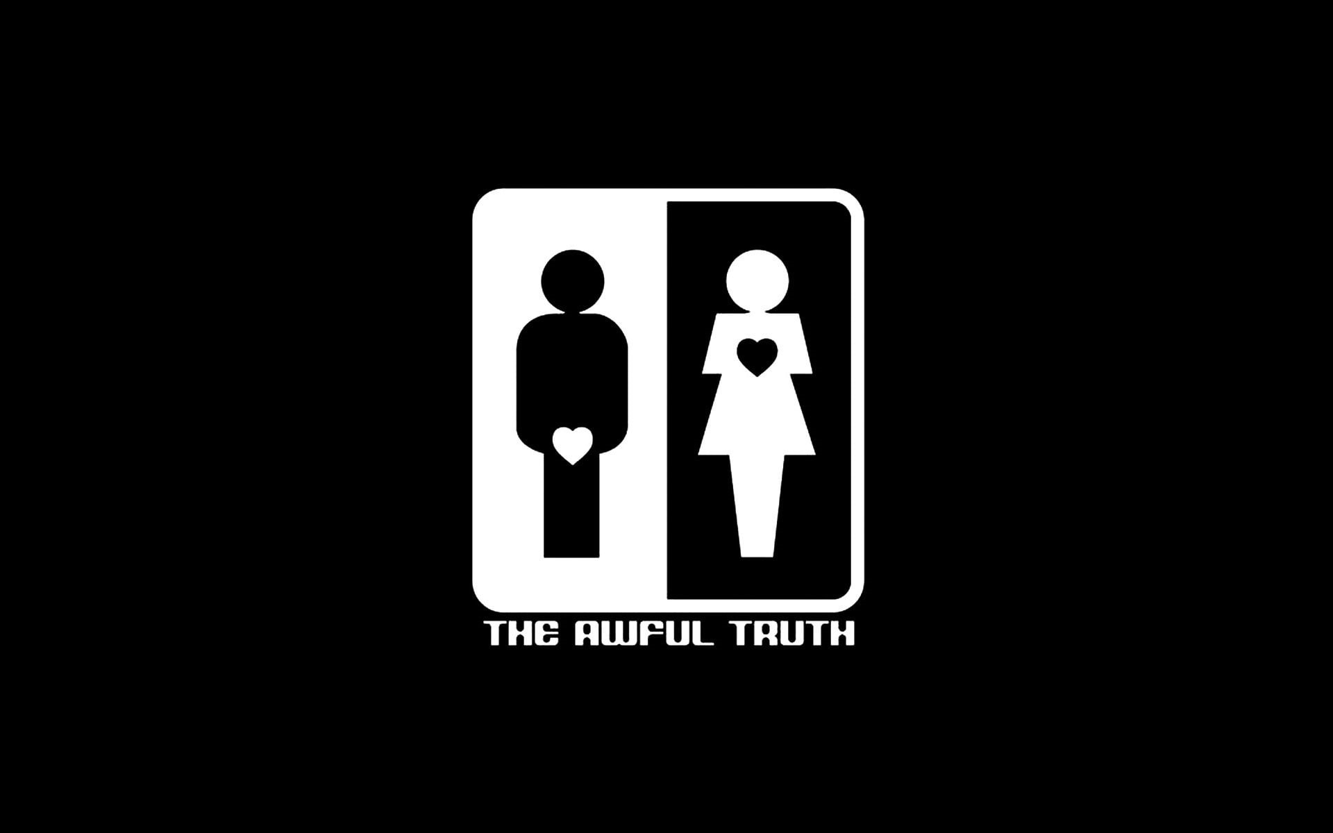 close-up, black background, public building, public restroom, female likeness, female, sign, human representation, studio shot, no people, male likeness, HD Wallpaper