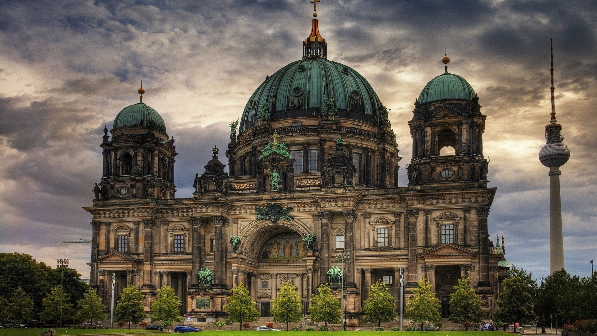 berlin cathedral, 1080P, HD Wallpaper