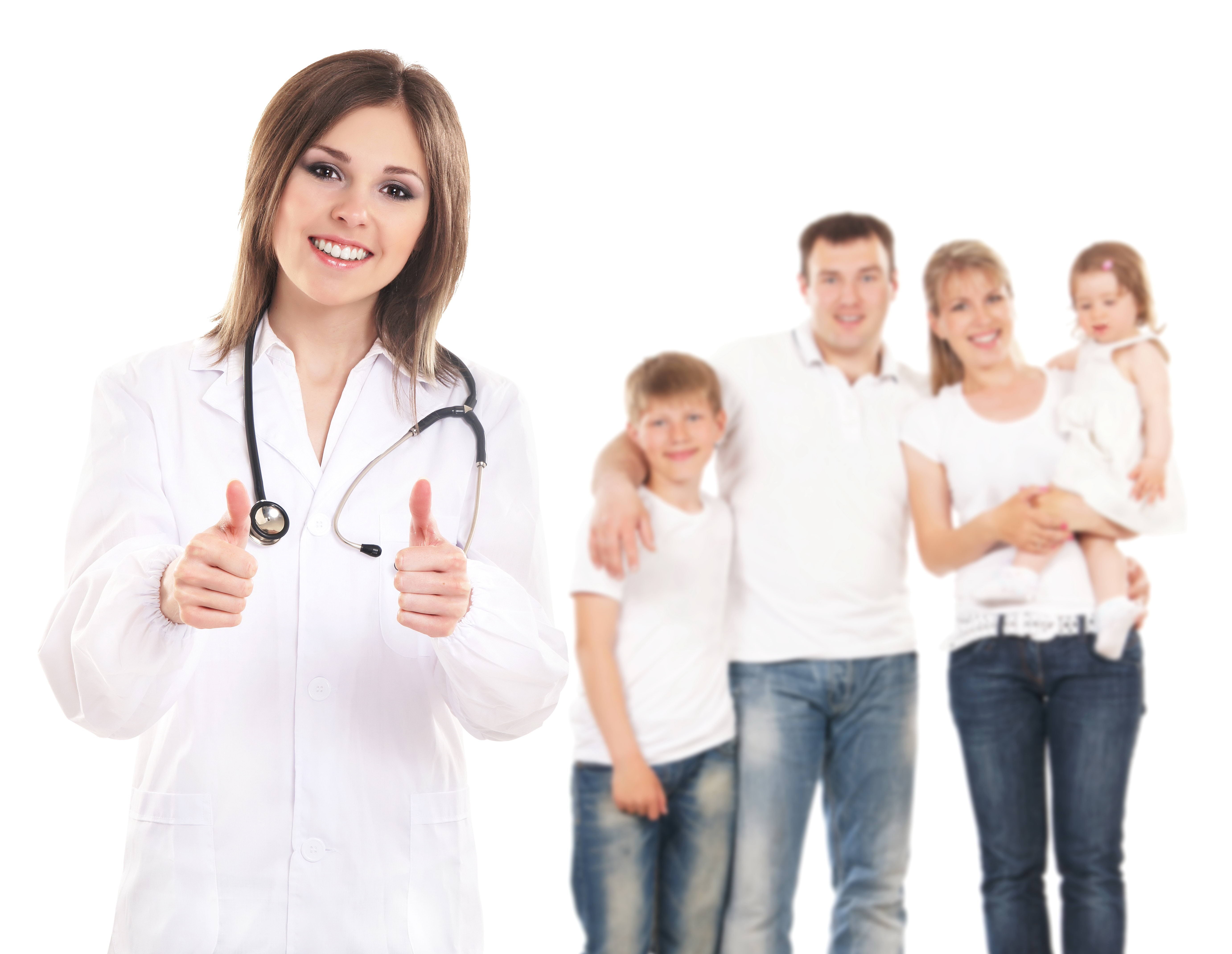 lifestyles, portrait, smiling, isolated, healthcare And Medicine, adult, child, group Of People, studio shot, lab coat, medicine, healthcare Worker, clinic, HD Wallpaper