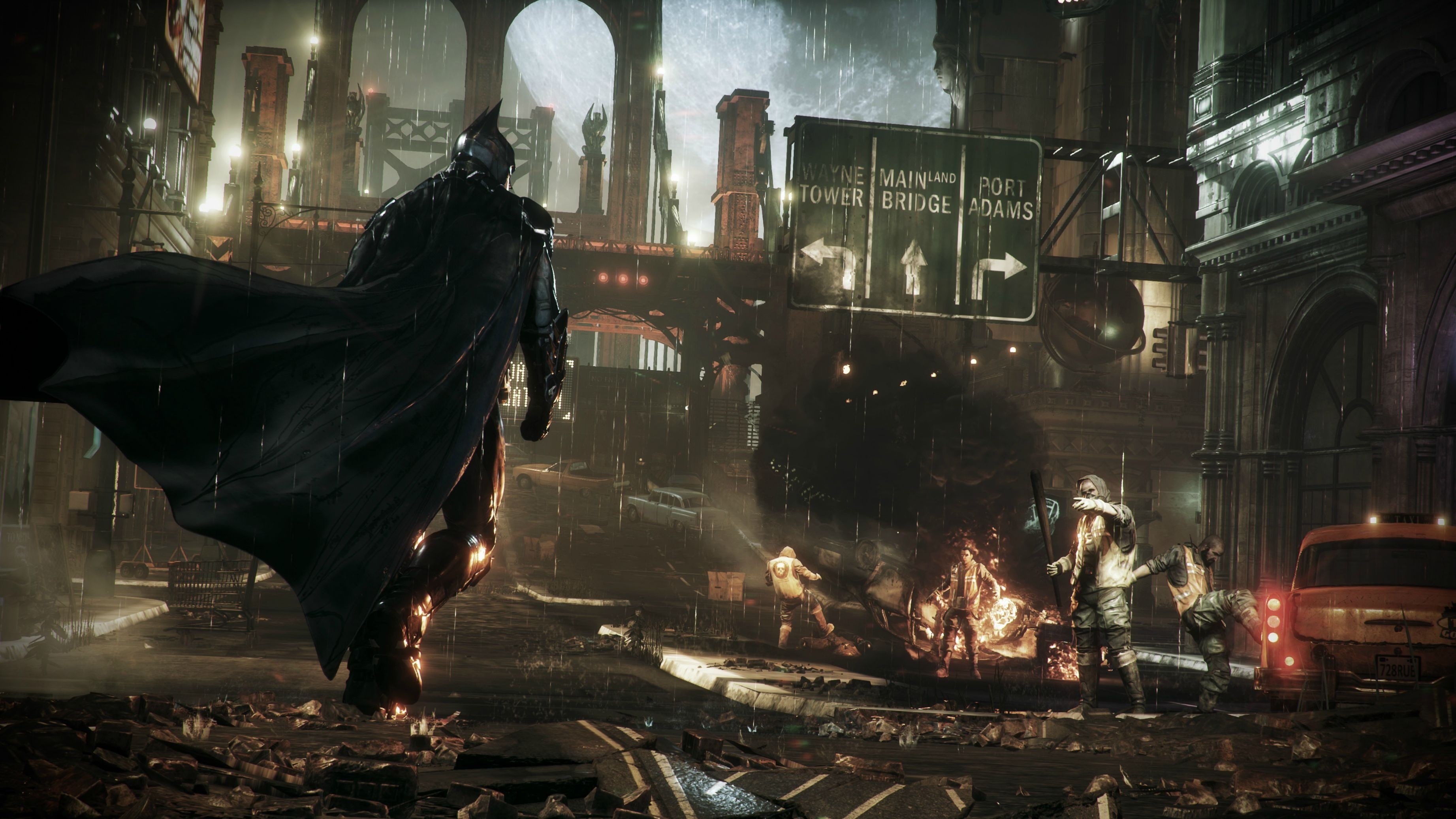 2K, Batman, Batman: Arkham Knight, HD Wallpaper