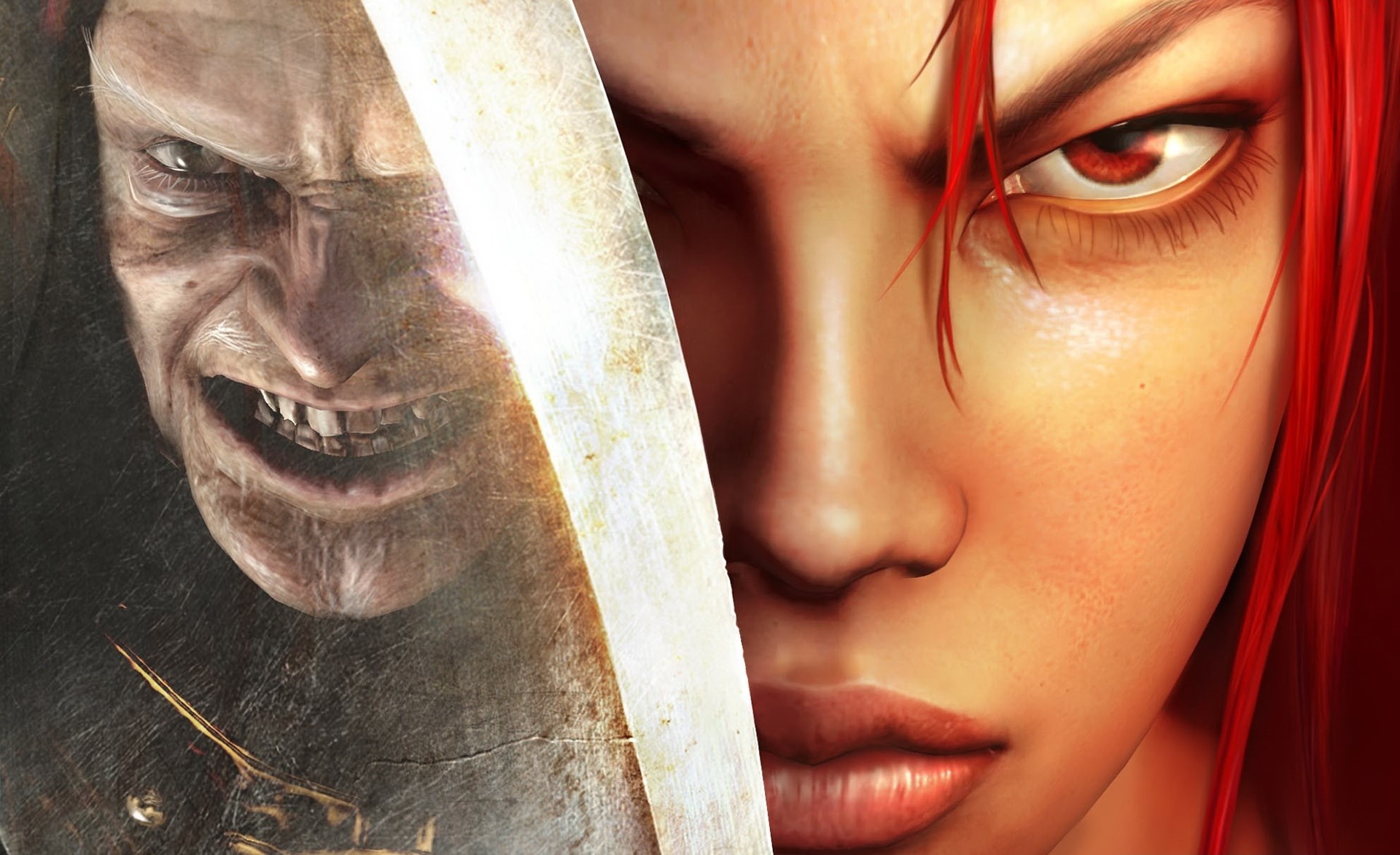 human face, adult, Games, men, evil, body part, people, aggression, 1080P, hair, emotion, looking at camera, headshot, women, close-up, celebration, child, HD Wallpaper
