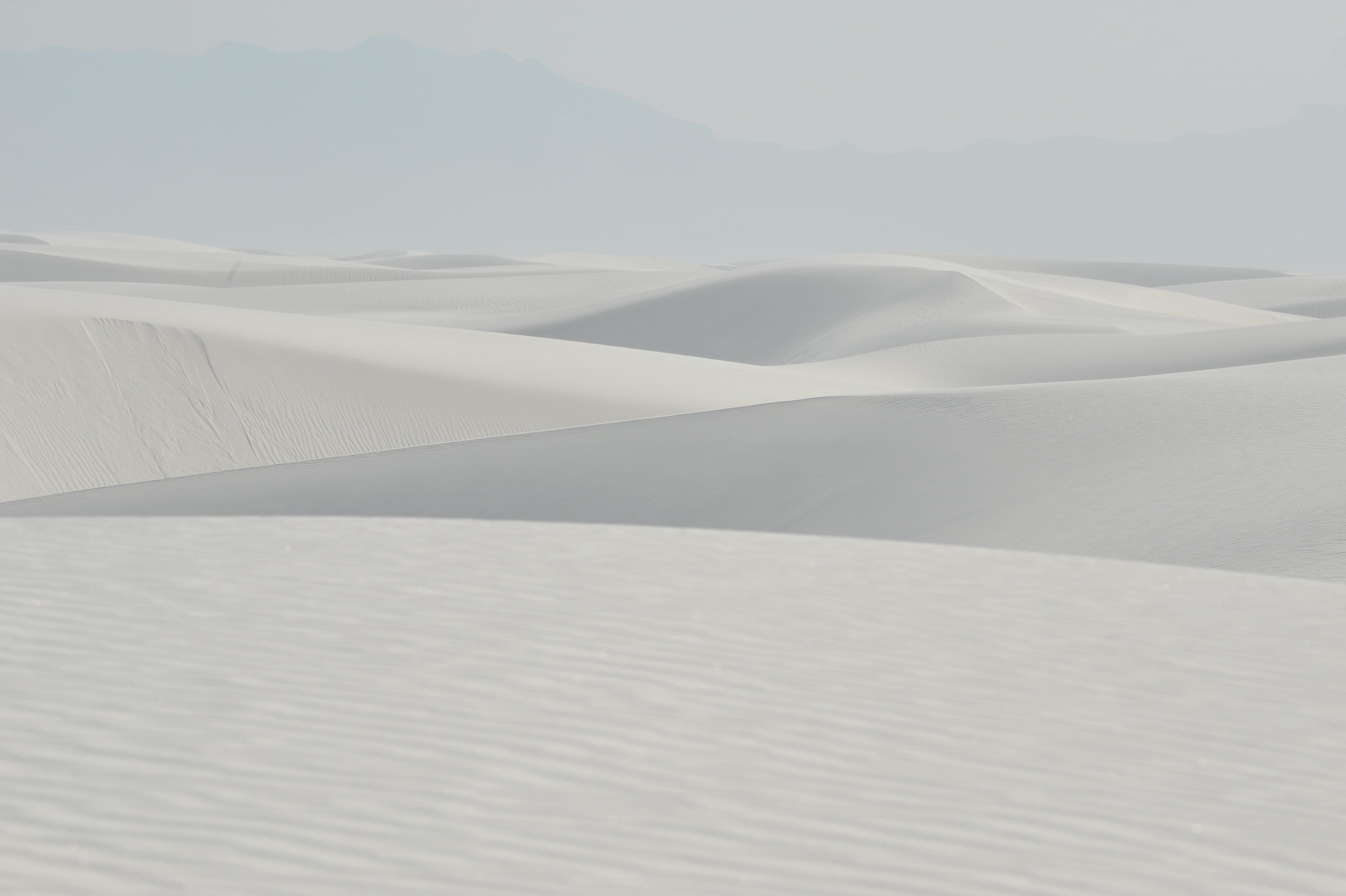 sand, desert, 2K, national, nature, monument, sands, white, scenics - nature, tranquil scene, mexico, landscape, tranquility, snow, beauty in nature, new, HD Wallpaper