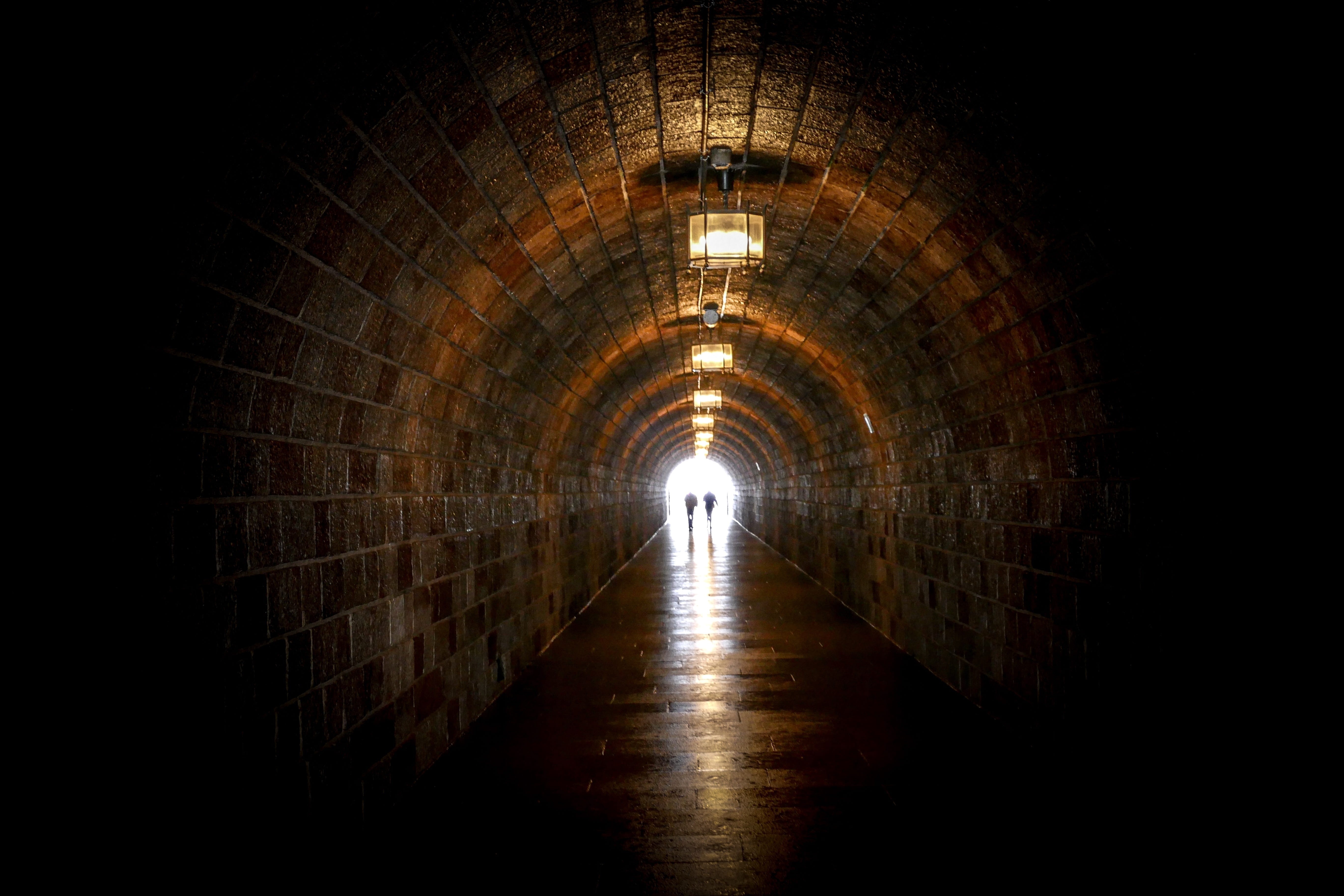 illuminated, sun, faith, sunbeam, landscape, god, building, lighting equipment, death, leaving, dark, spiritual, no people, candle, corridor, brick, symbol, HD Wallpaper