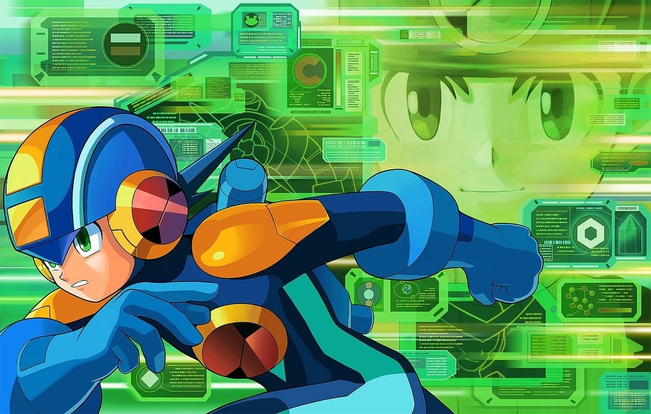 720P, Mega Man, Mega Man Battle Network, HD Wallpaper