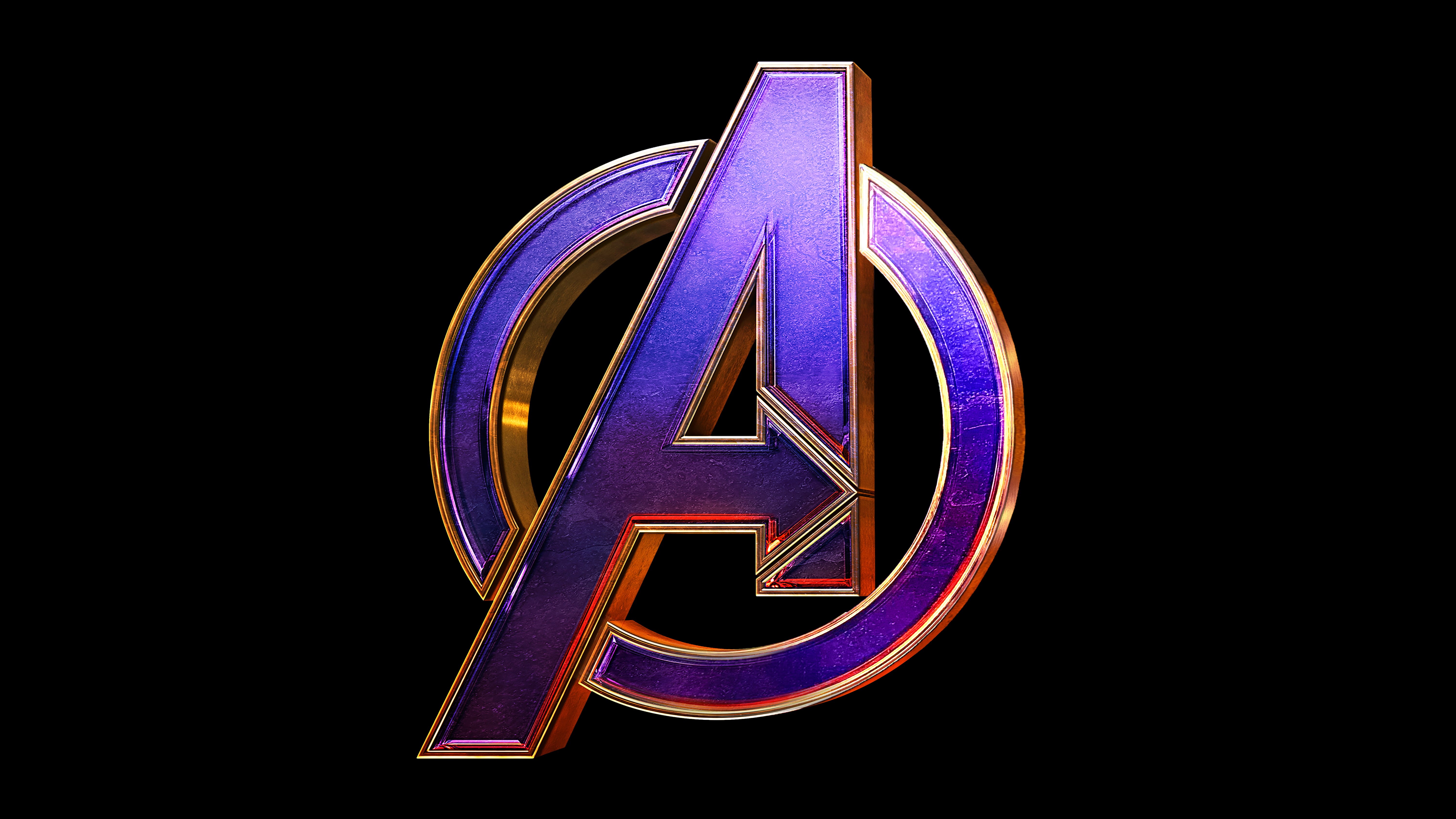 The Avengers, Avengers EndGame, Logo, Avengers, 5K, HD Wallpaper