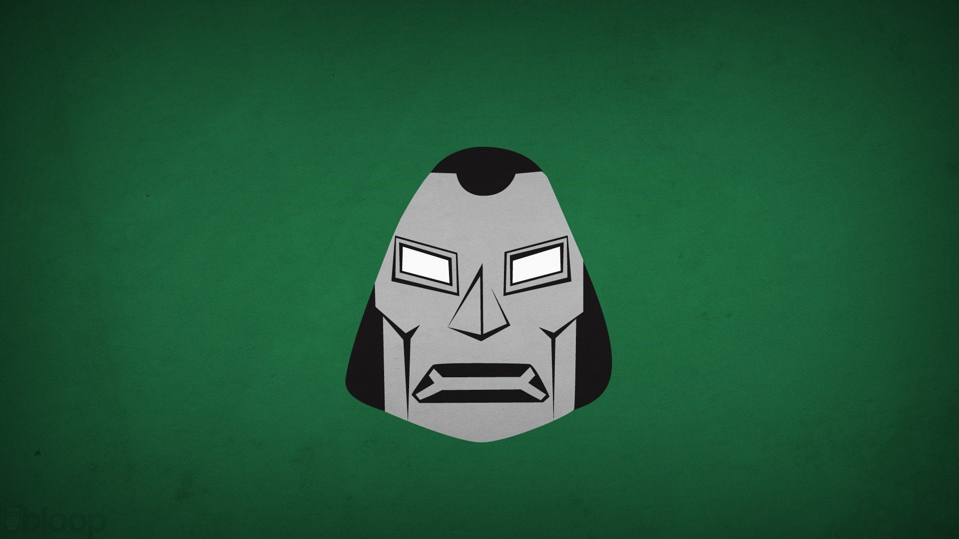 minimalism, Dr. Doom, 1080P, Blo0p, HD Wallpaper