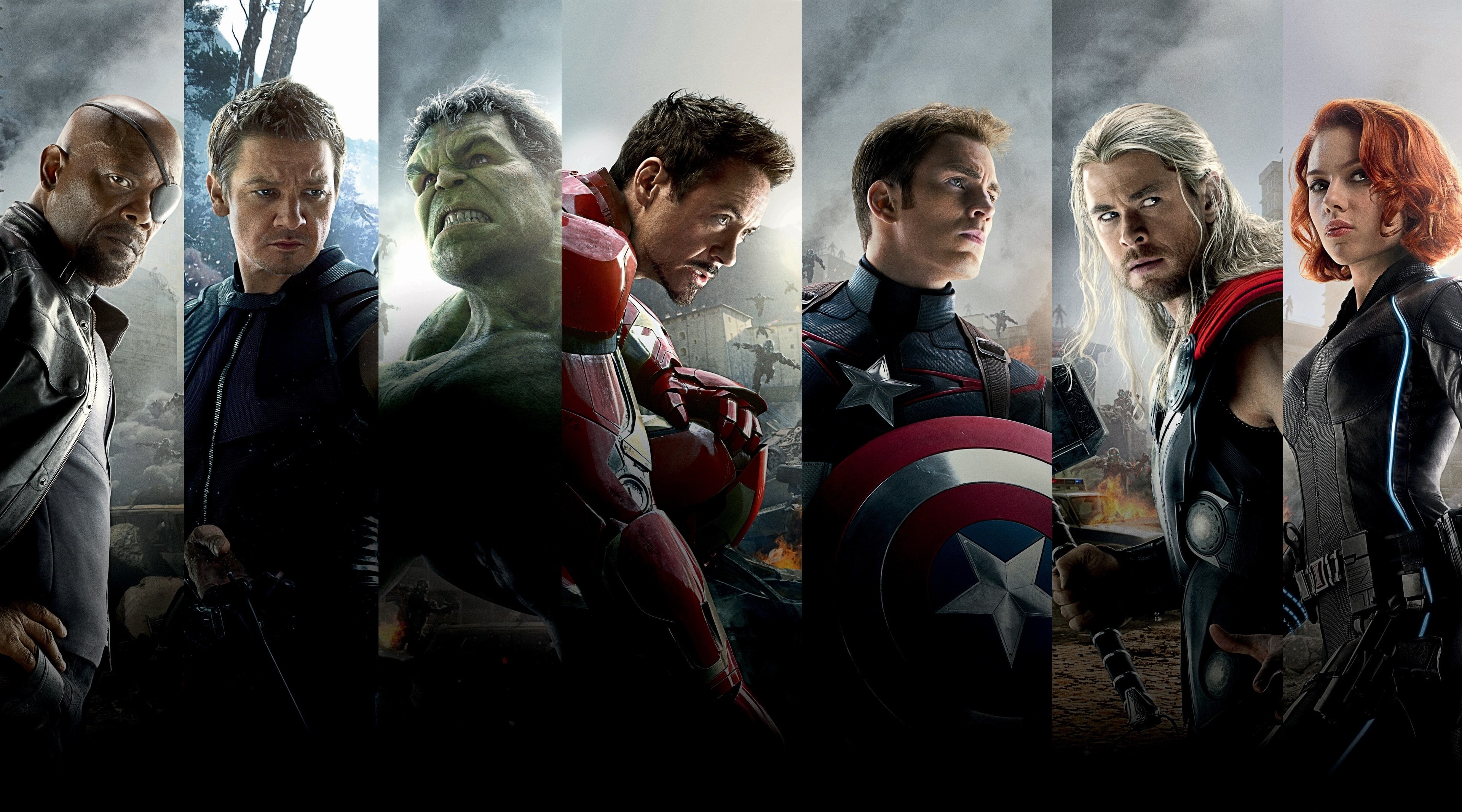 captain america, young men, age, standing, females, The Avengers, Movies, ultron, people, young adult, iron man, leisure activity, marvel, digital composite, HD Wallpaper