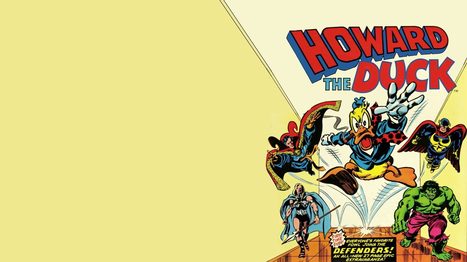 Hulk, Howard The Duck, Valkyrie (Marvel Comics), Comics, 1080P, HD Wallpaper