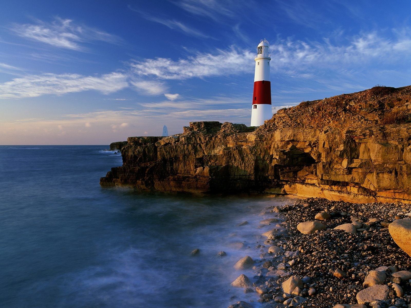 lighthouse, 720P, england, engl, HD Wallpaper