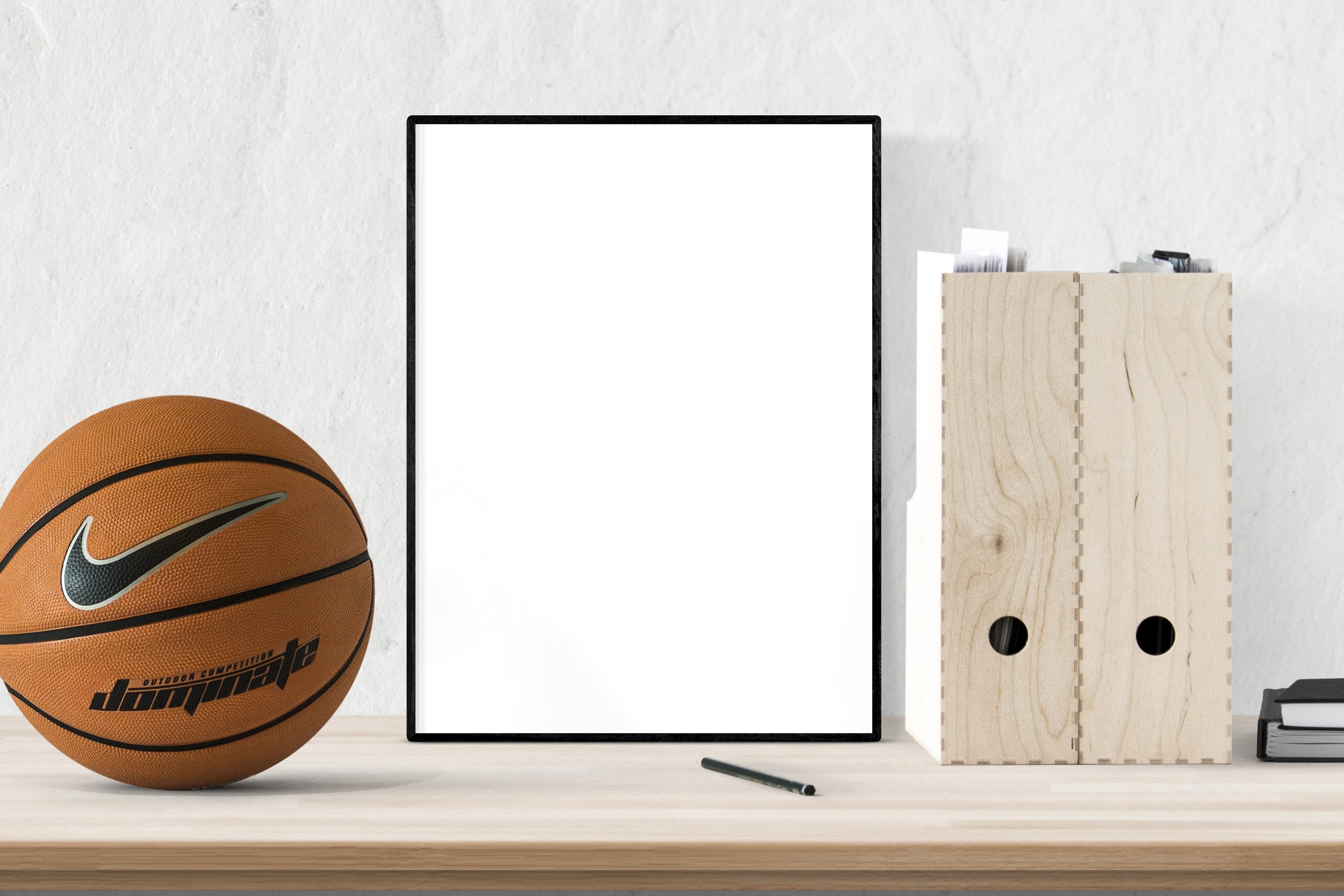 interior, blank, architecture, wood - material, 5K, paper, still life, mockup, frame, no people, wall, mock up, ball, competition, indoors, copy space, HD Wallpaper