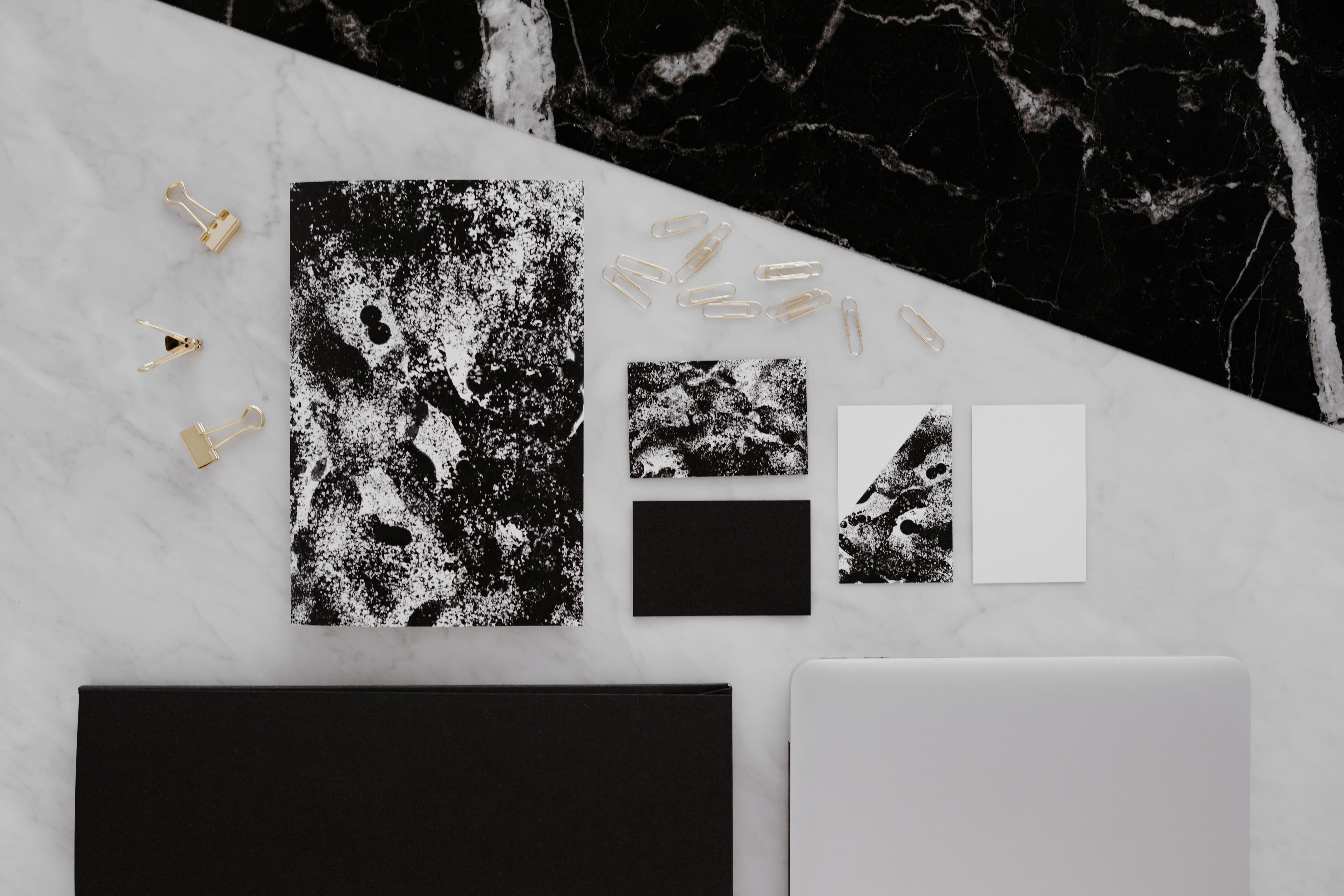 black, flyer, art and craft, no people, blank, copy space, built structure, branding, mockup, wall - building feature, business, marble, amp, white color, HD Wallpaper