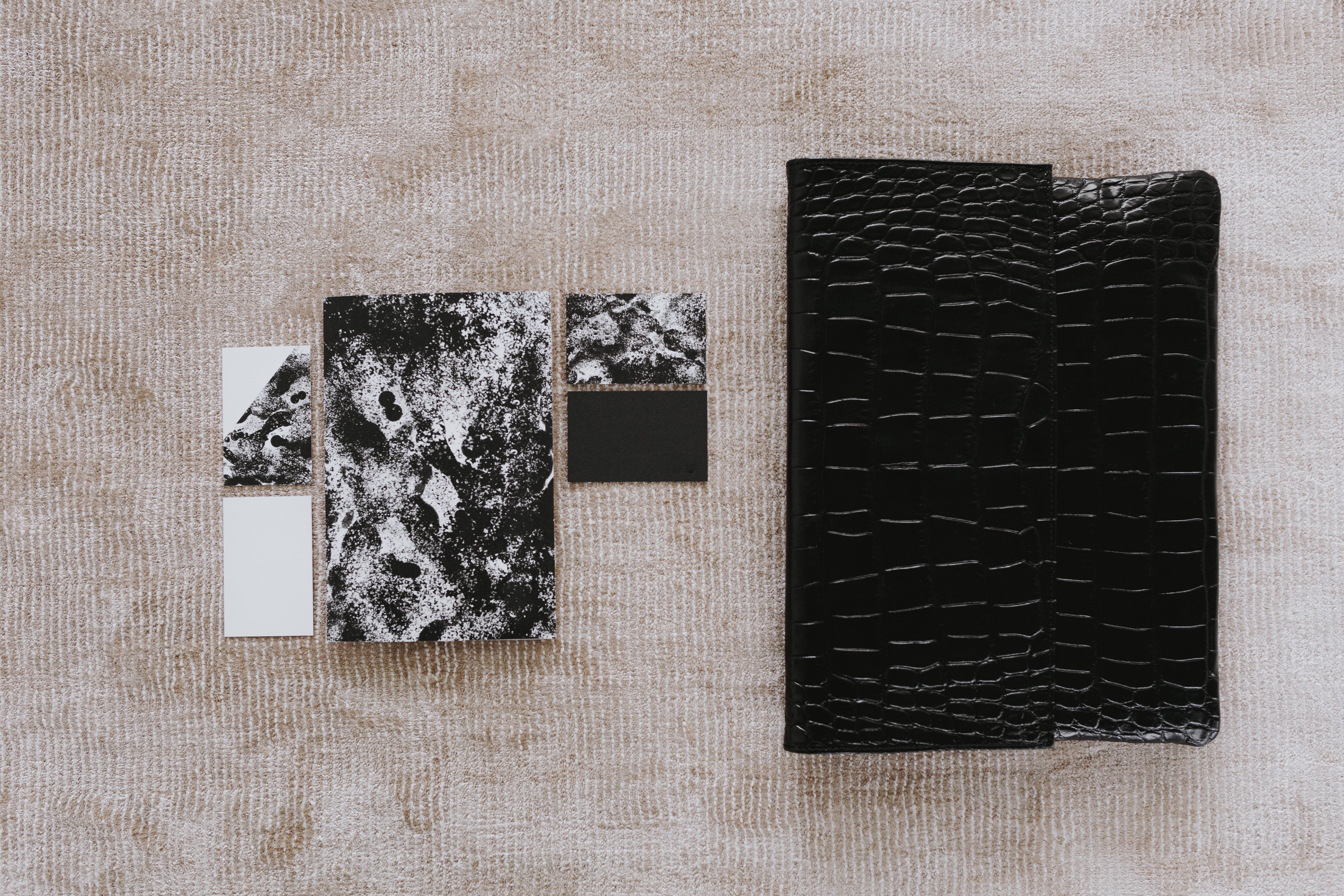 5K, copy space, indoors, still life, built structure, black, table, mock-up, wood - material, photography themes, brown, marble, blank, template, corporate, HD Wallpaper
