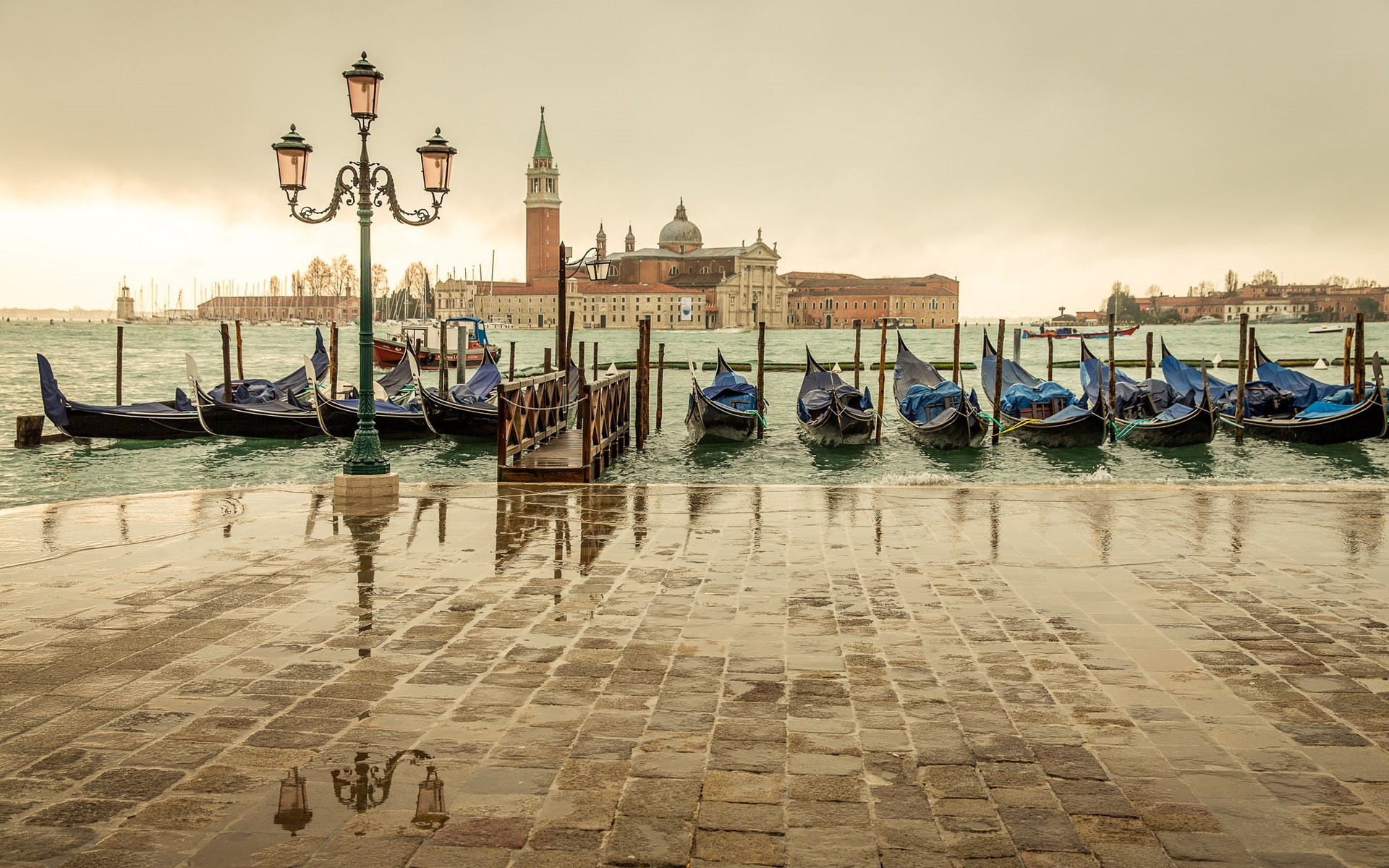 Boats, Venice, san, Sea, giorgio, Pier, Italy, House, maggiore, 1080P, HD Wallpaper