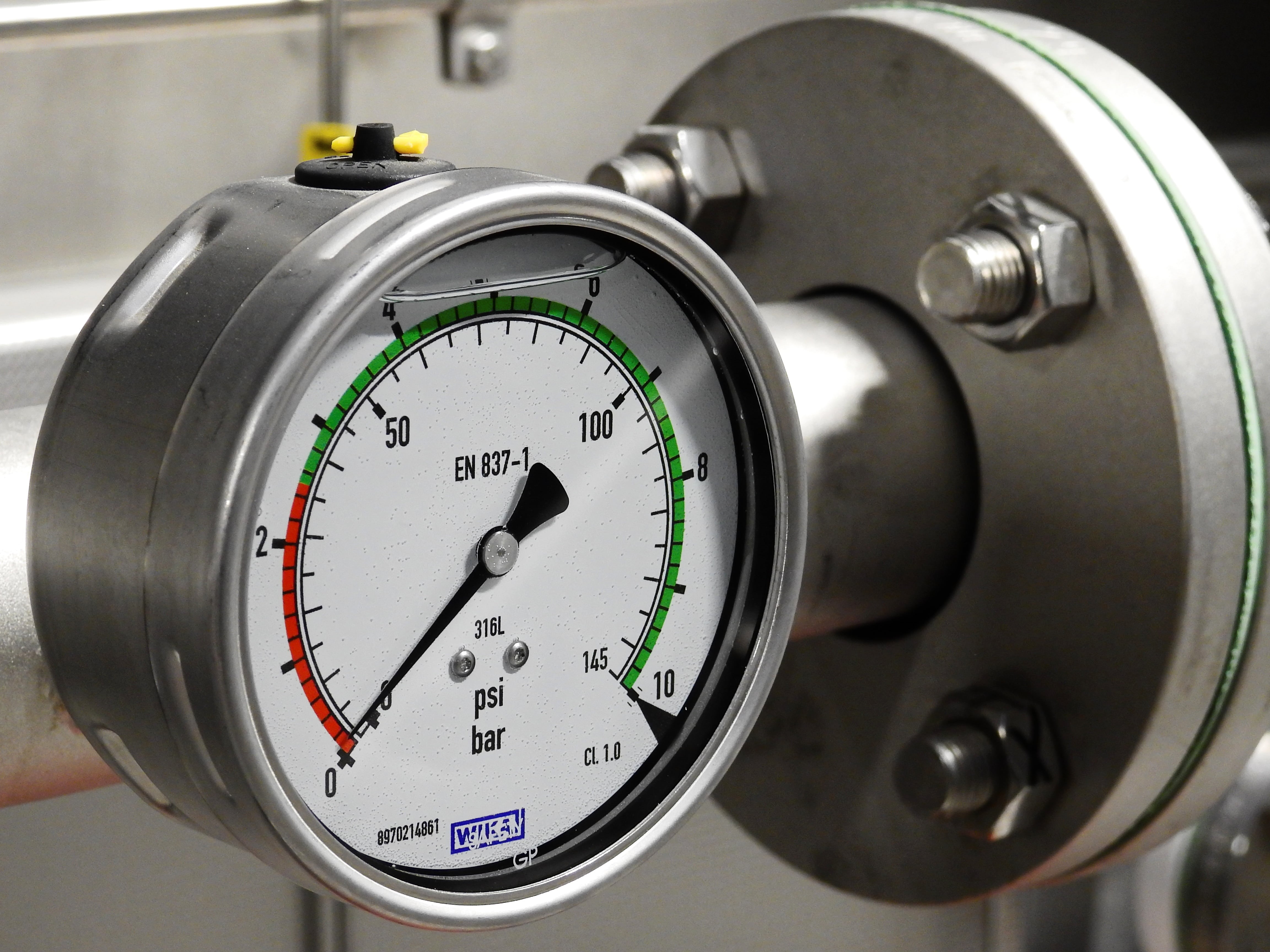 fuel and power generation, instrument of measurement, alloy, motion, gauge, number, 4K, anlagentechnik, tube, meter, steel, pressure, control panel, ad, HD Wallpaper