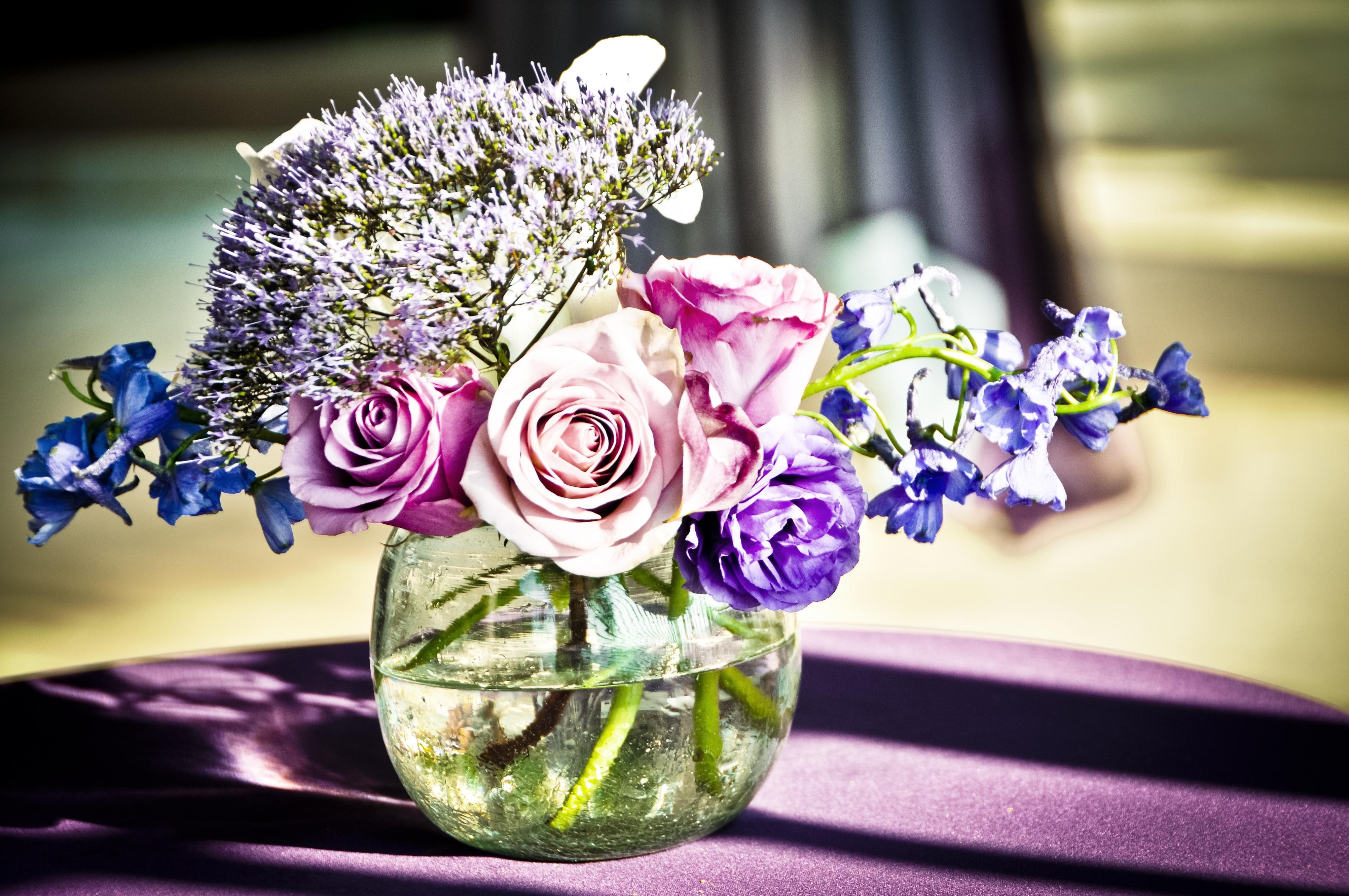pink, 4K, beauty, bouquet, roses, sublime, centerpiece, HD Wallpaper