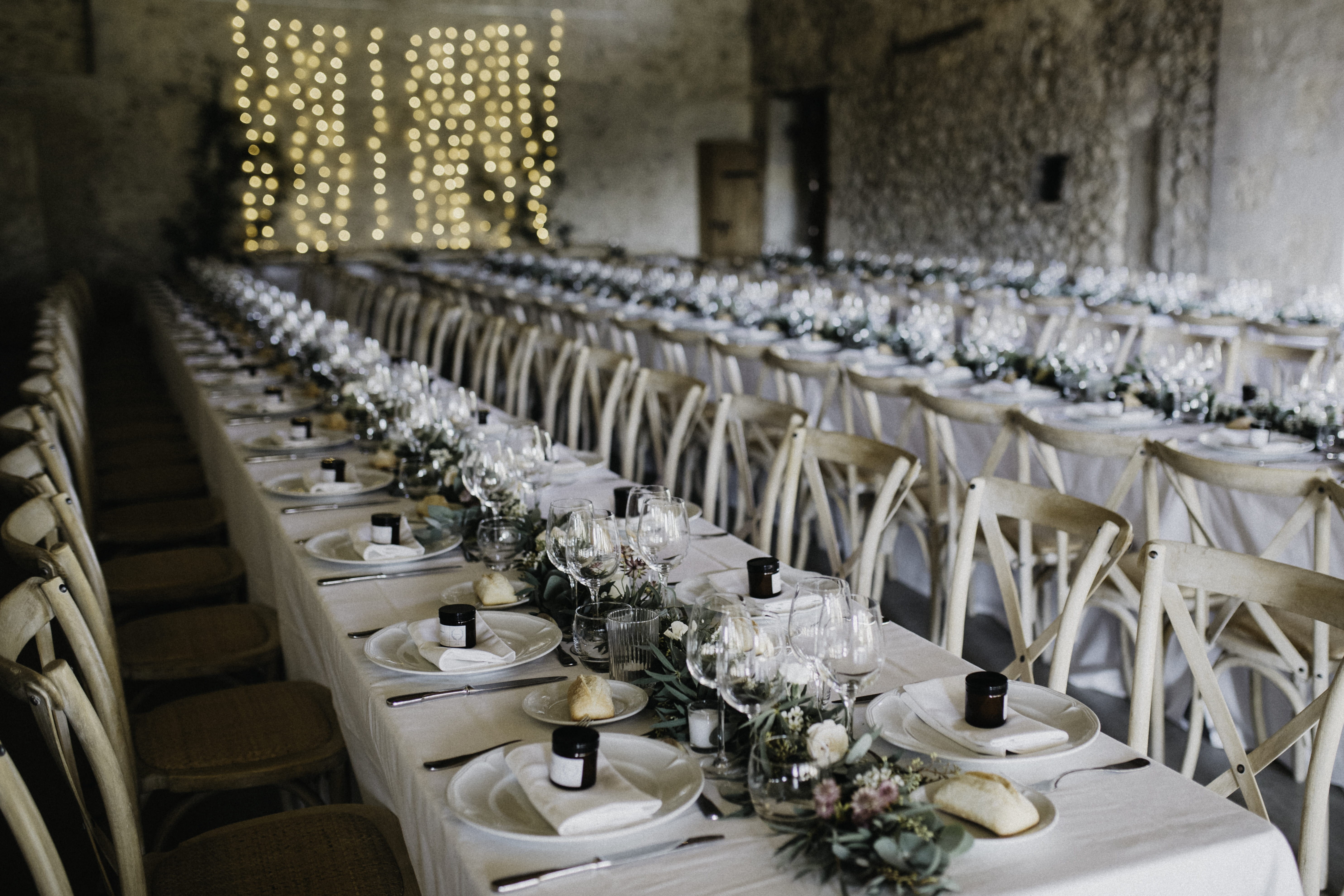 large group of objects, white color, in a row, setting, flowers, luxury, place, place setting, celebration, 5K, table, no people, decoration, seat, indoors, HD Wallpaper