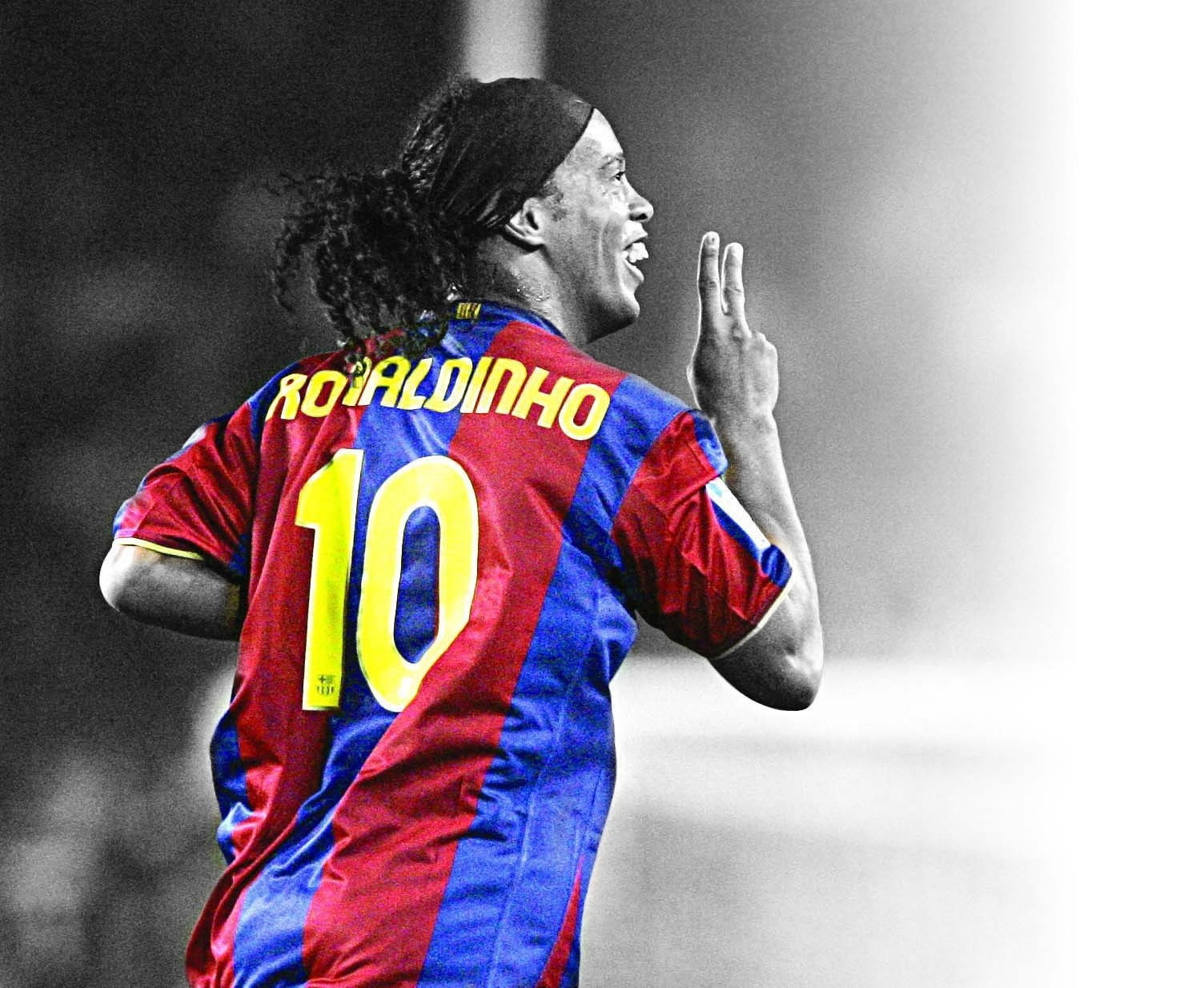 Selective Coloring, 720P, Ronaldinho, HD Wallpaper
