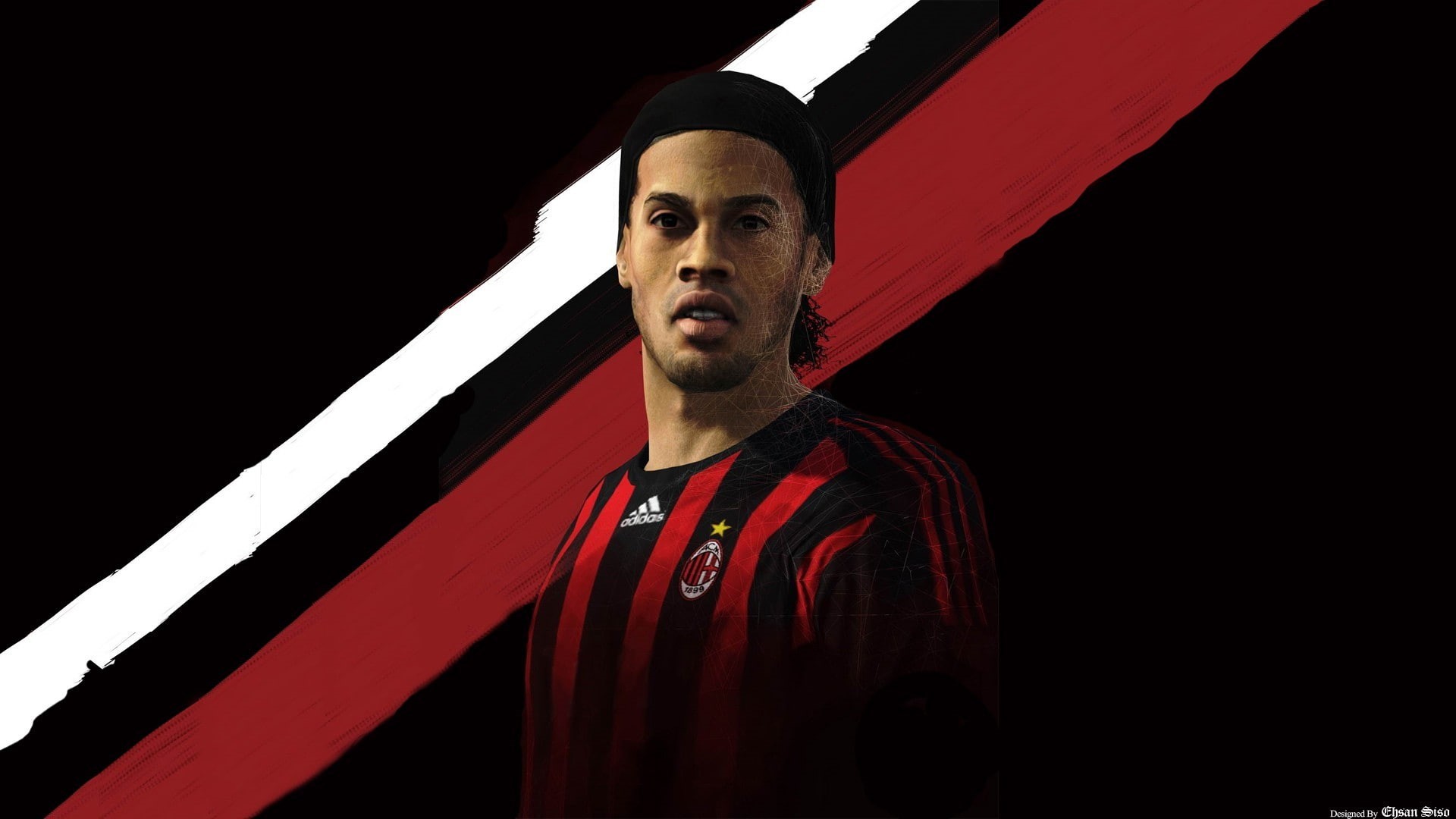 Ronaldinho, AC Milan, 1080P, fifa, HD Wallpaper