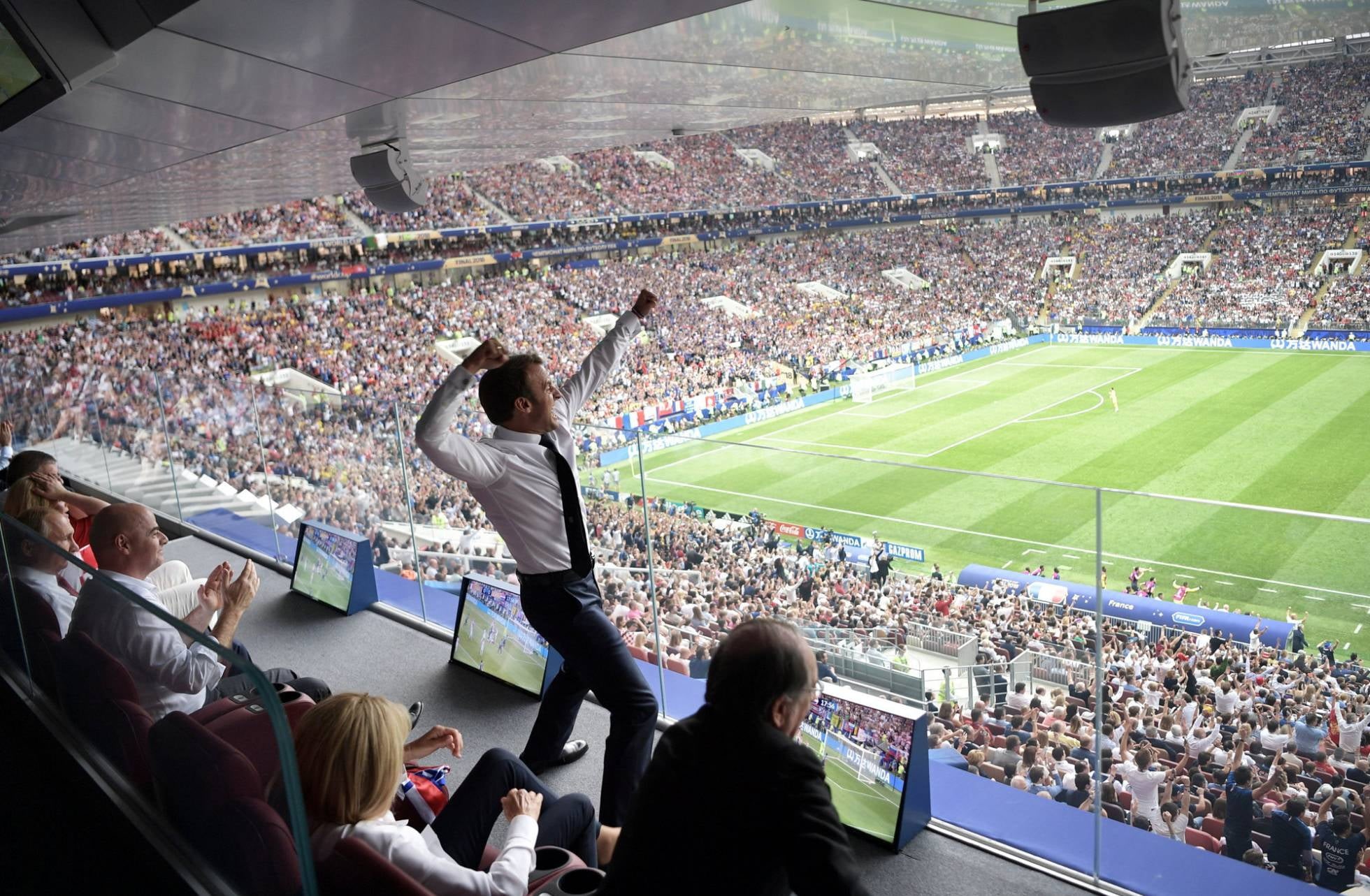 emotion, dress, seat, arms raised, high angle view, soccer, looking, fan - enthusiast, positive emotion, audience, s, shirt, soccer pitches, Russia, men, HD Wallpaper