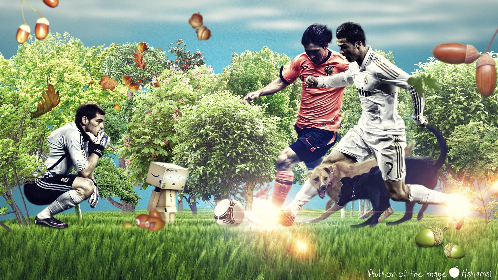 ronaldo, cristiano, barcelona, 1080P, iker, soccer, lionel, casillas, leo, madrid, funny, real, messi, sports, HD Wallpaper