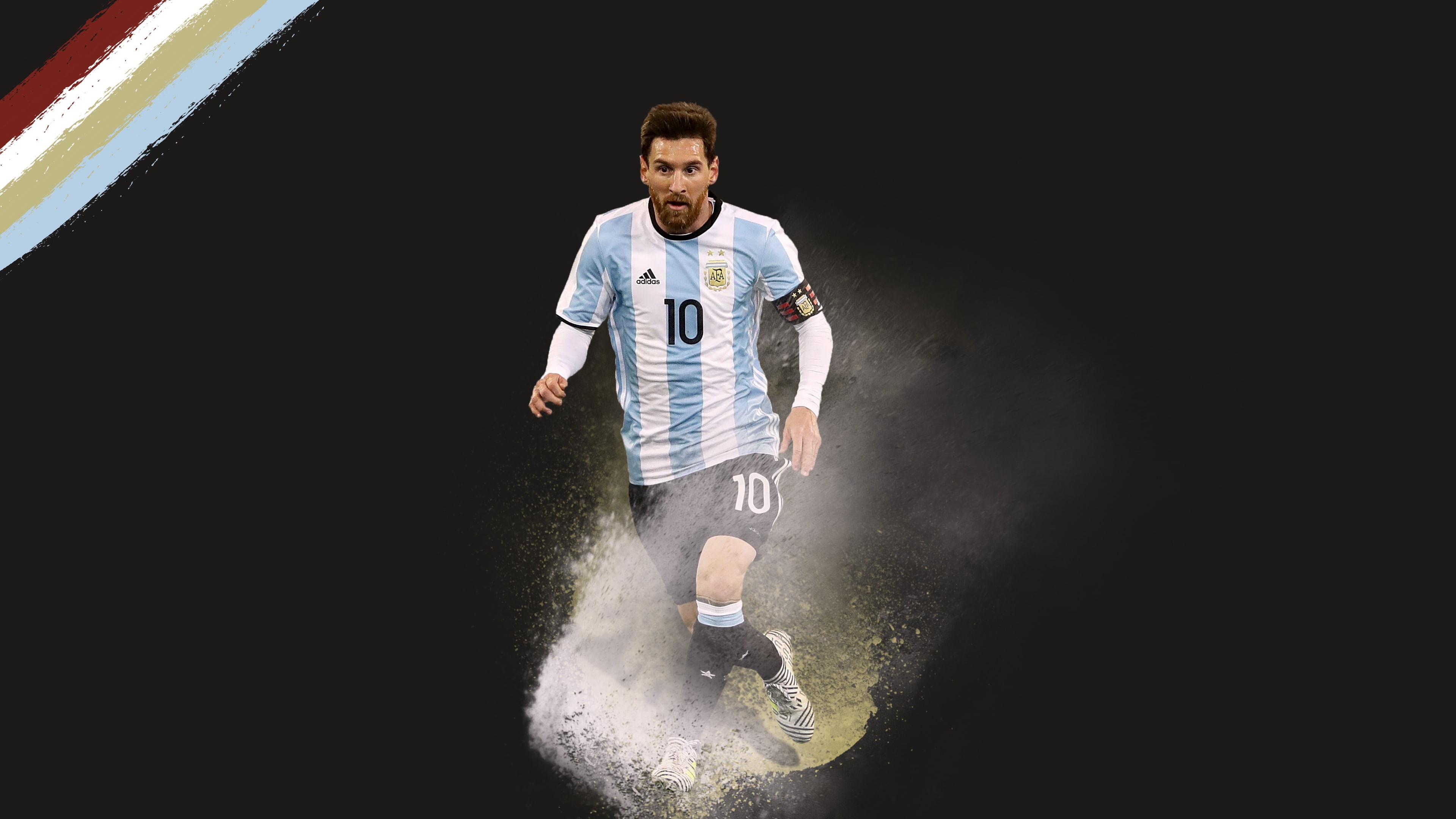 Argentine, 4K, FC Barcelona, Lionel Messi, Footballer, 4K, HD Wallpaper