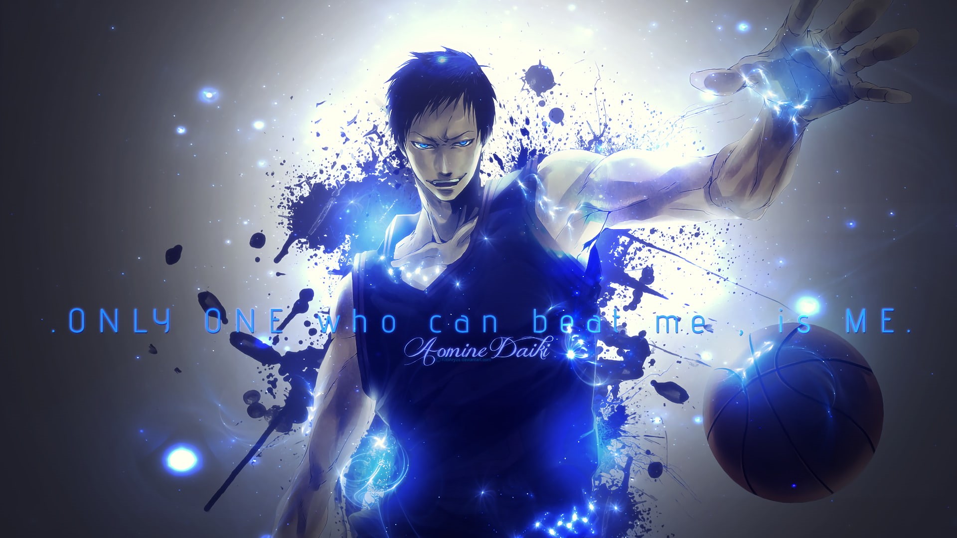 Kurokos Basketball, 1080P, Daiki Aomine, Anime, HD Wallpaper