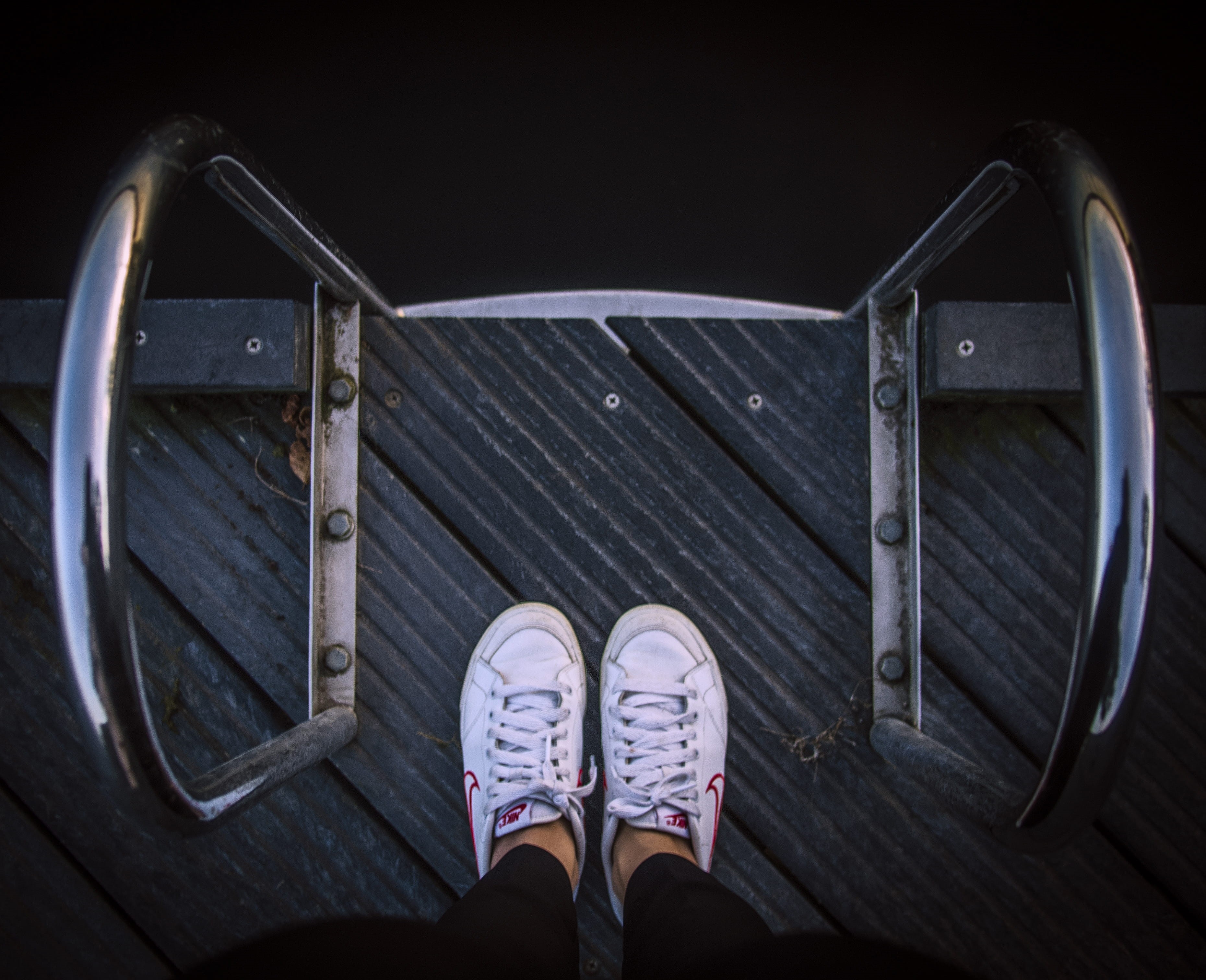 body part, wood - material, shoe, low section, day, dock, white, one person, 2K, tops, feet, canvas shoe, wooden, human limb, top, sneaker, low, wears, HD Wallpaper