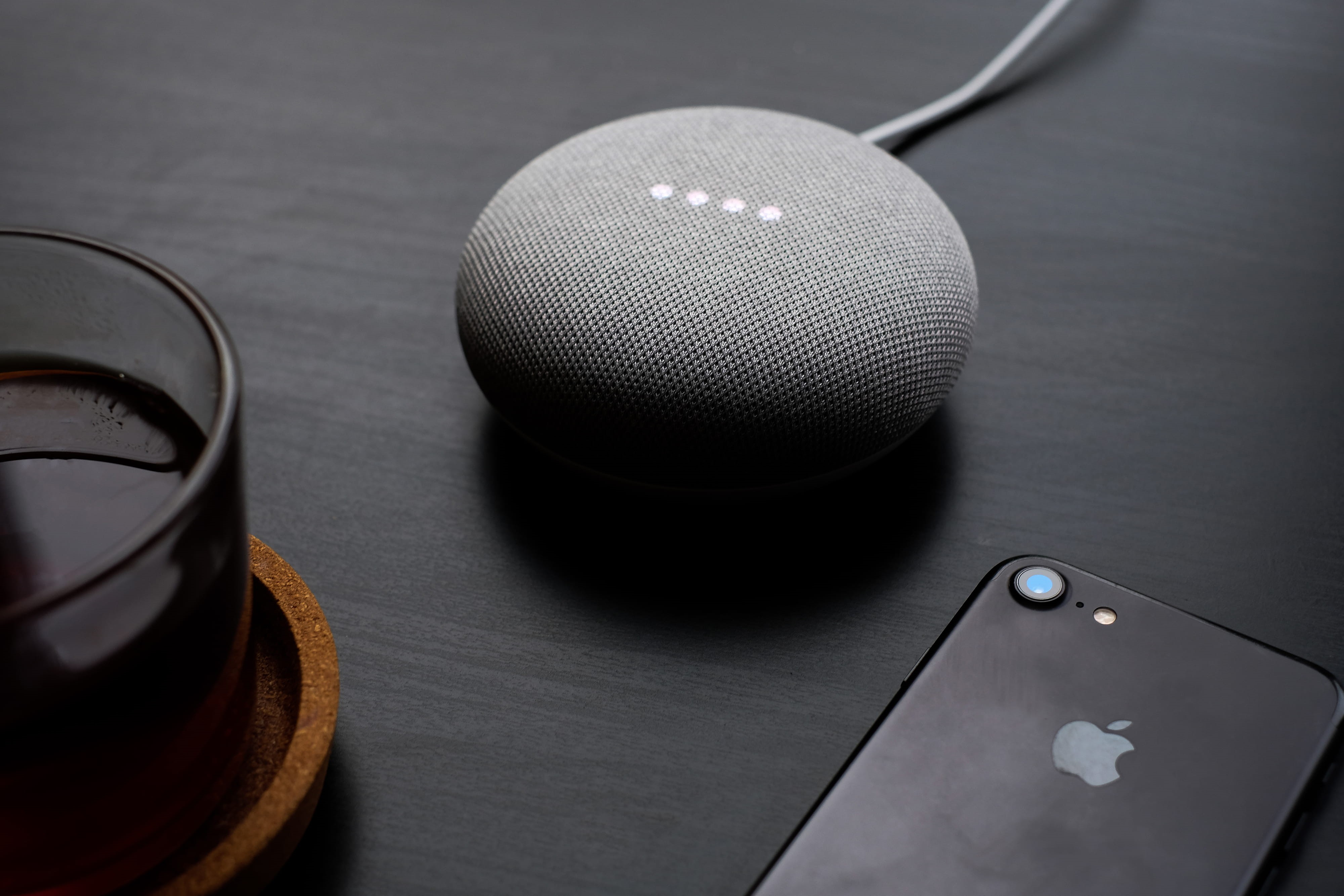 minimal, headphones, table, helmet, clothing, cell phone, hardware, leather, editorial, black color, still life, listening, no people, wireless technology, HD Wallpaper