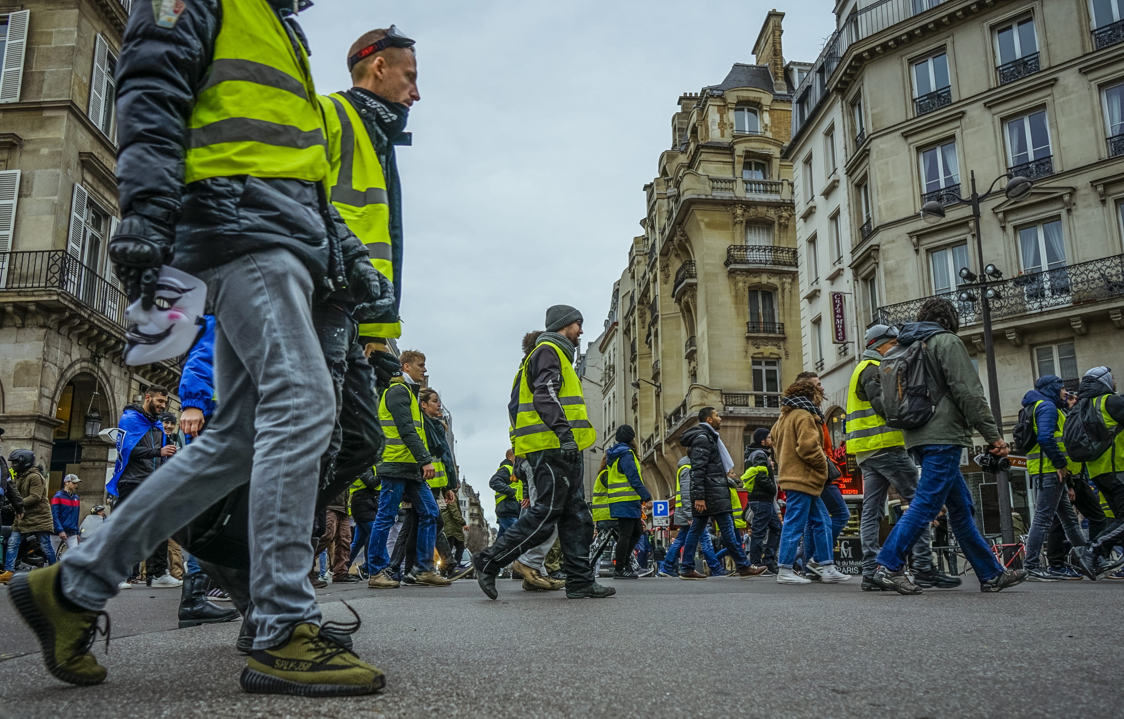 crowd, group of people, standing, human, firefighter, police, uniform, building exterior, walking, beside, helmet, men, clothing, protection, downtown, HD Wallpaper