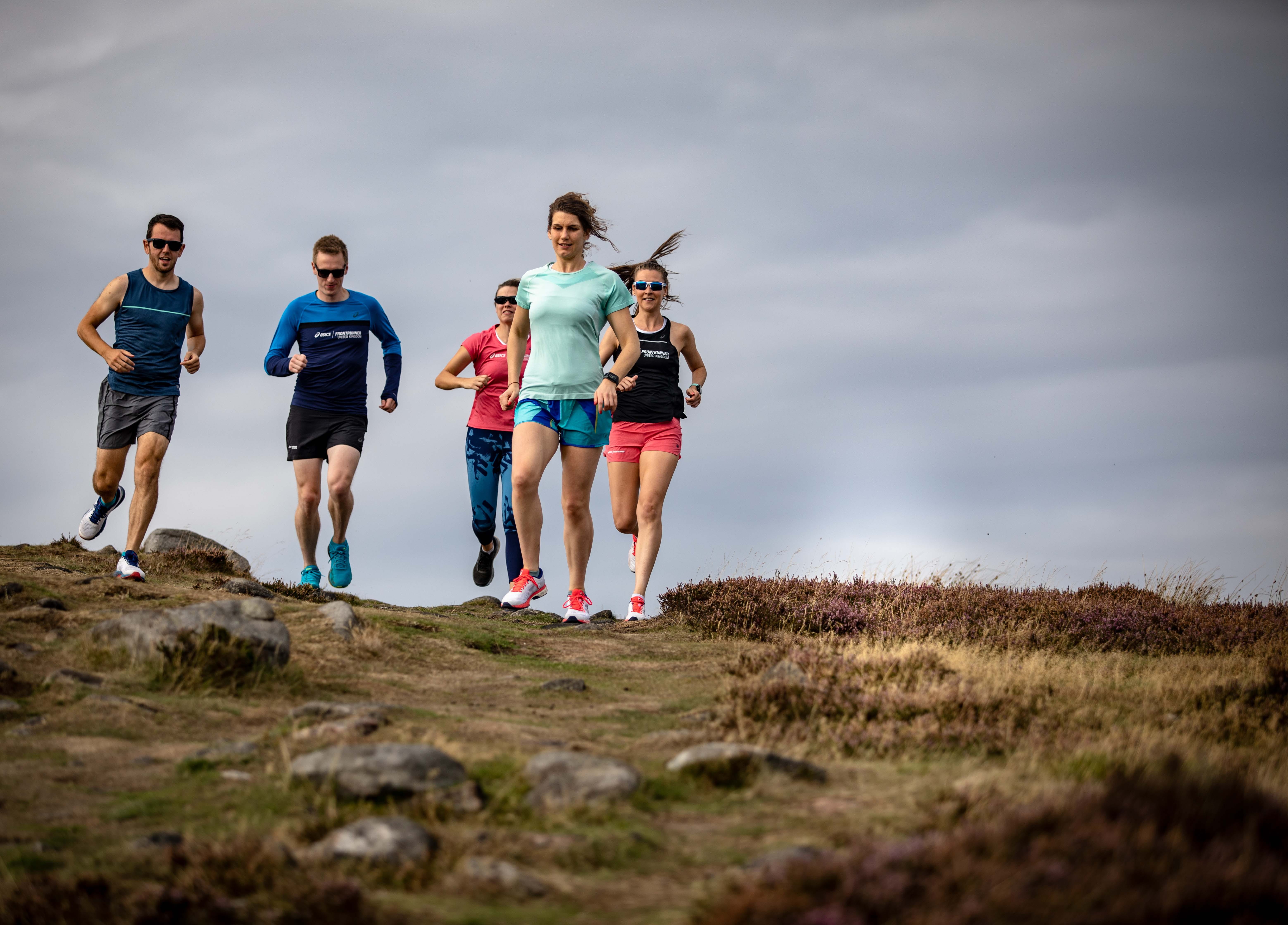 group of people, working out, accessory, lifestyles, land, shoe, 5K, human, grass, footwear, activity, shorts, togetherness, fitness, adult, exercise, HD Wallpaper